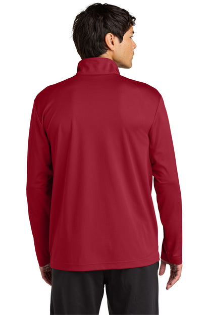 DeepRed Sport-Tek Micropique Sport-Wick 1/4-Zip ST672