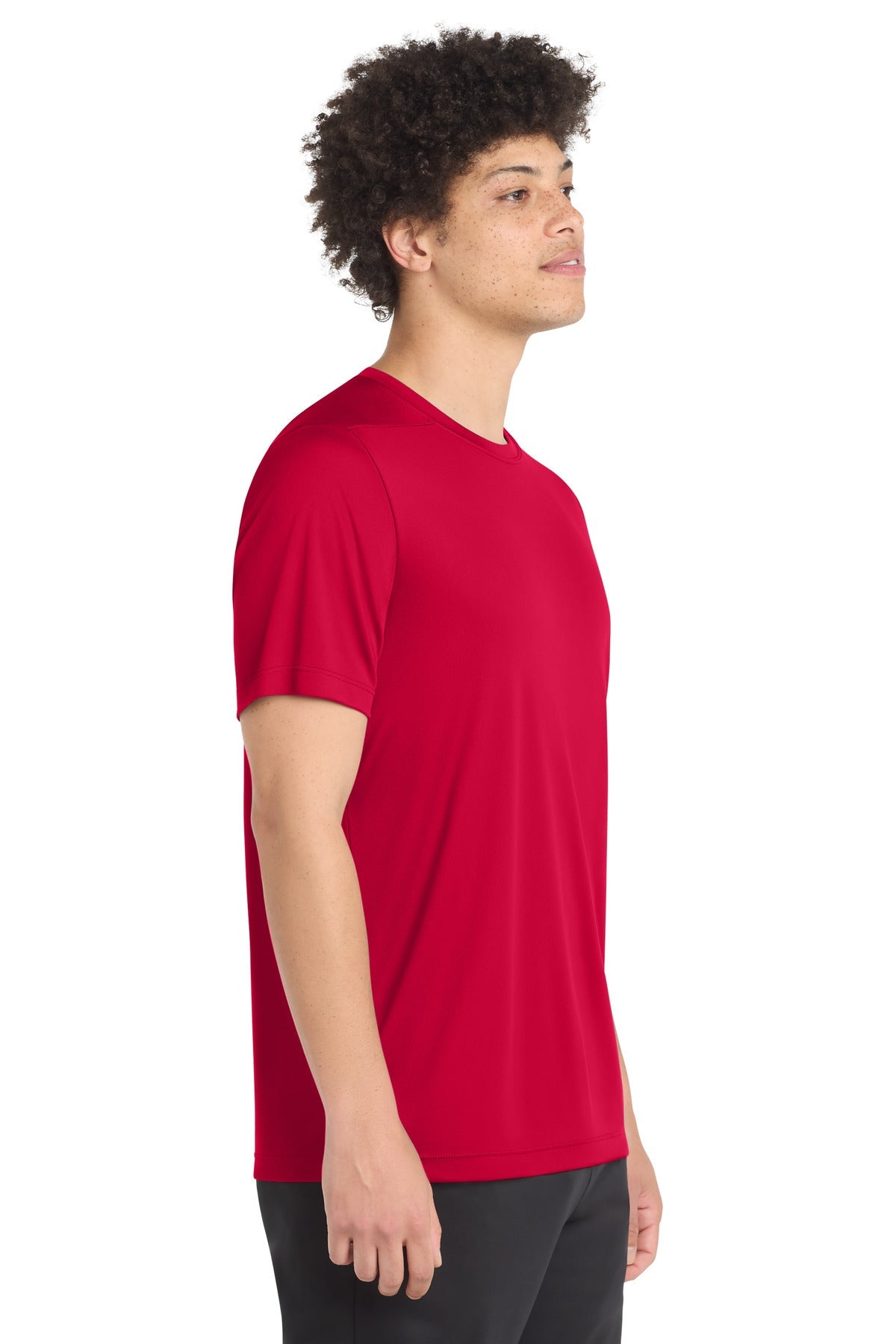 DeepRed Sport-Tek Posi-UV Pro Tee. ST420