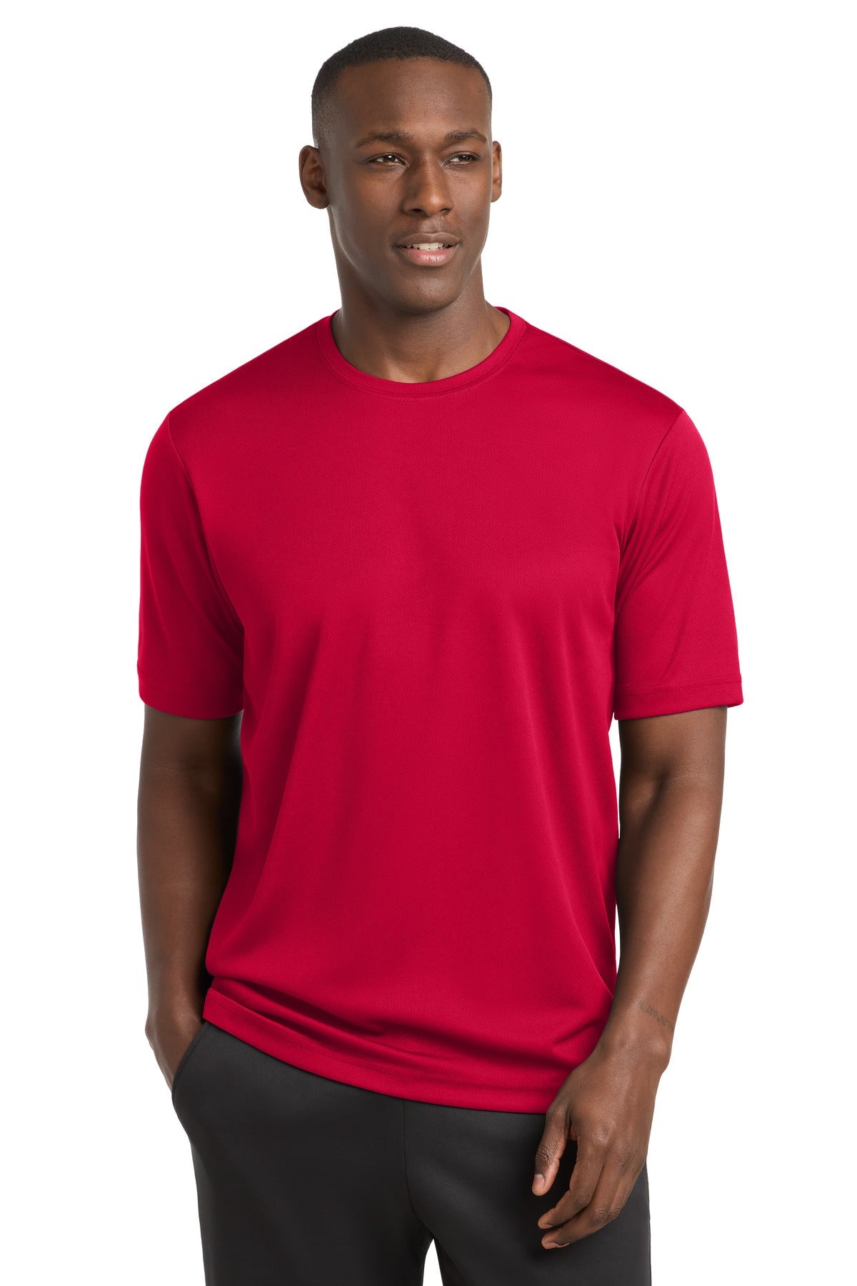 DeepRed Sport-Tek PosiCharge RacerMesh Tee. ST340