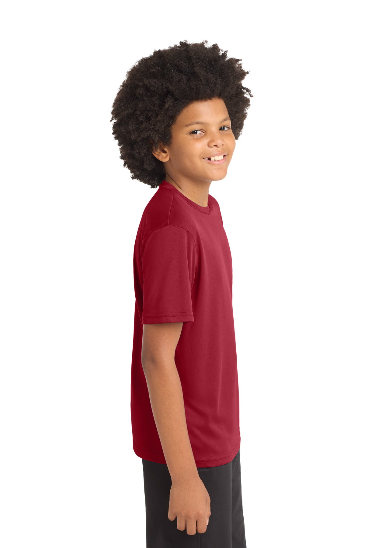 DeepRed Sport-Tek Youth PosiCharge Competitor Tee. YST350