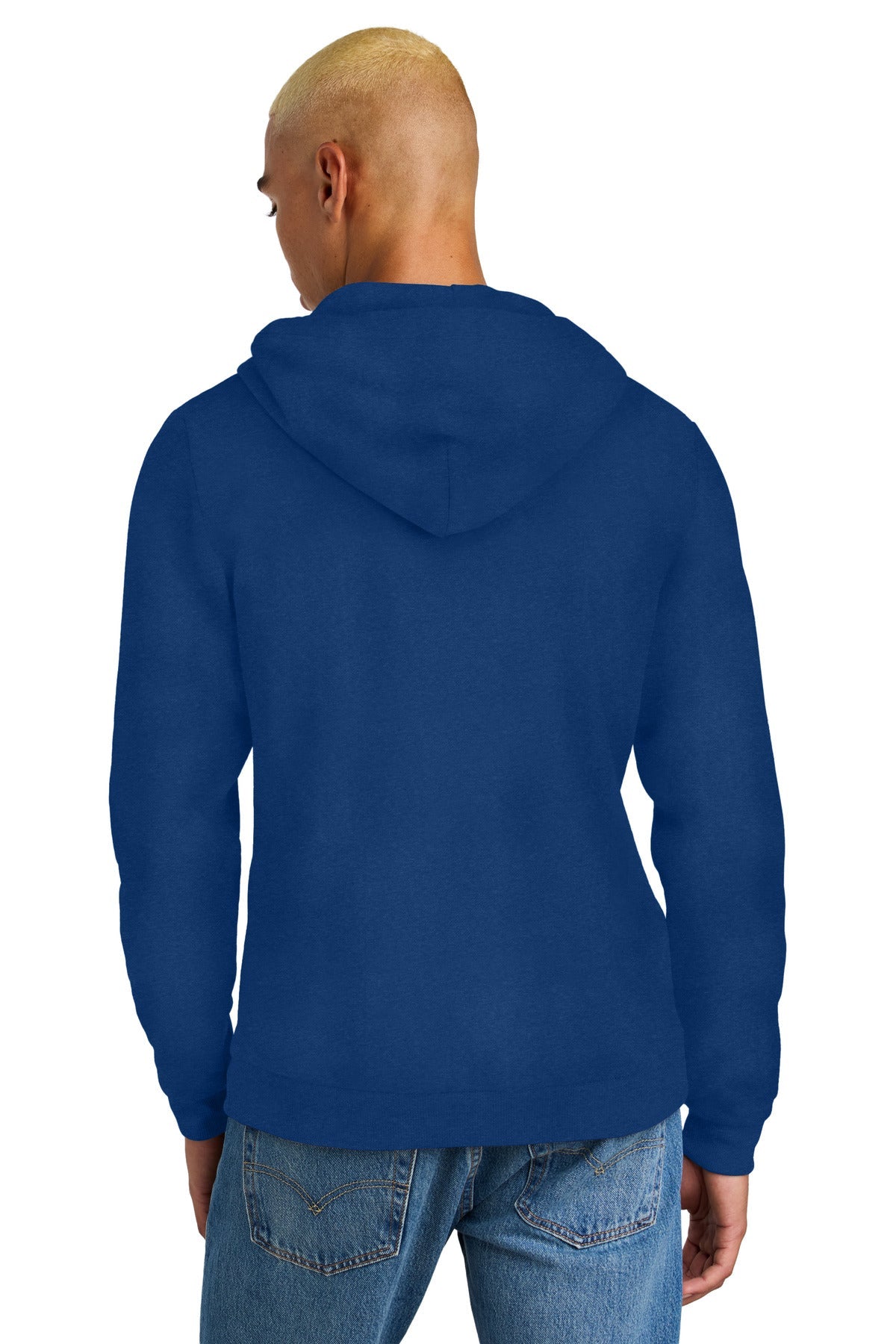 DeepRoyal District Perfect Tri Fleece Pullover Hoodie DT1300