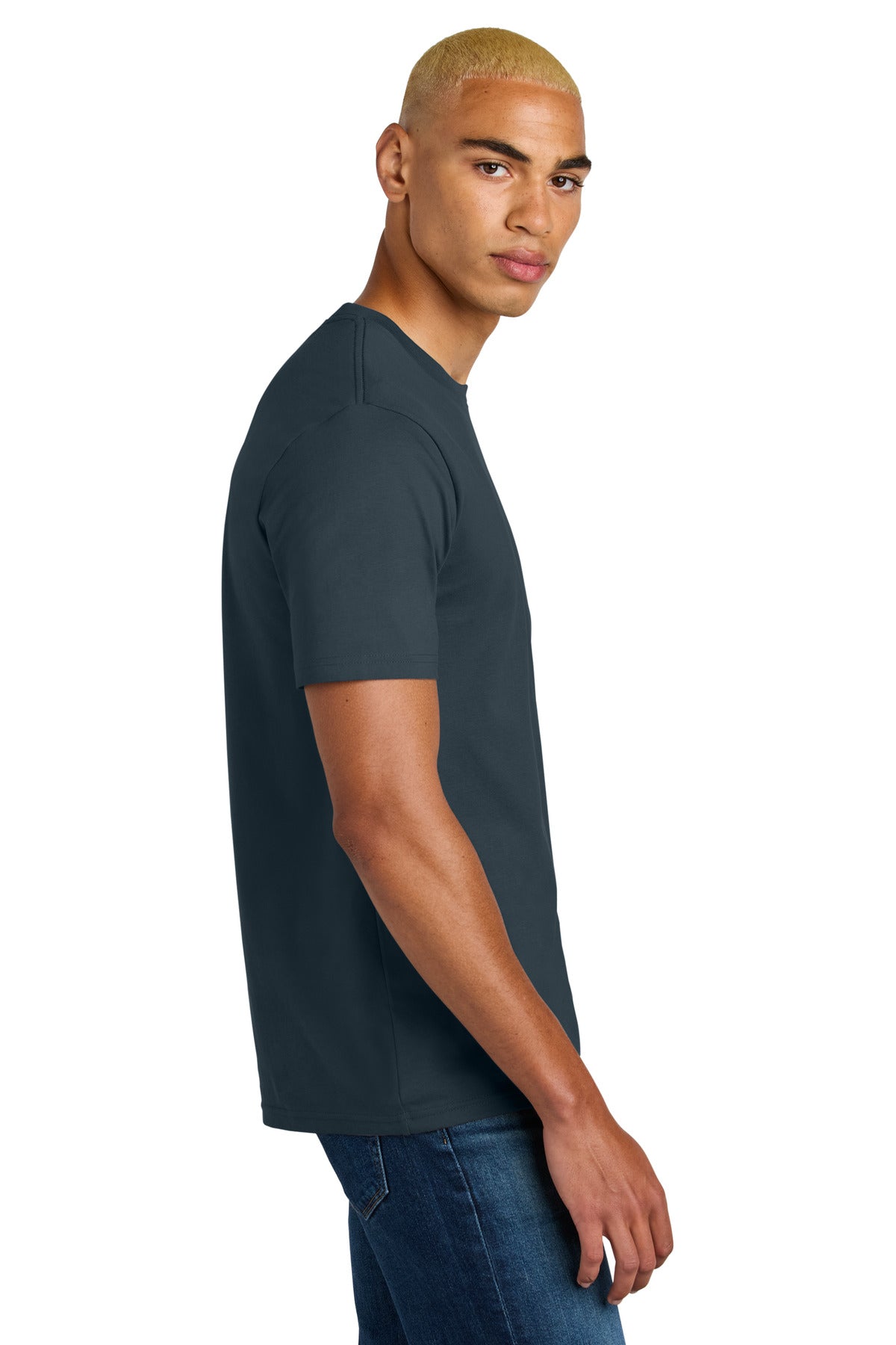 DeepStlBlu District Perfect Weight Icon Tee DT106