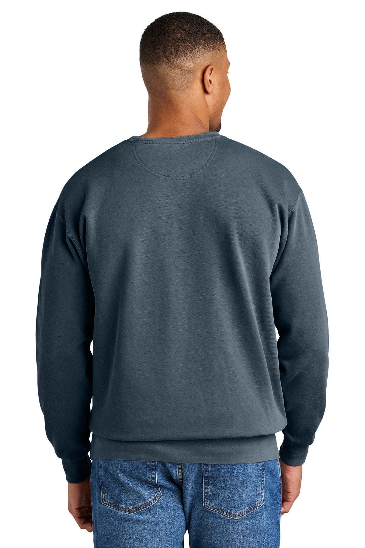 Denim COMFORT COLORS Ring Spun Crewneck Sweatshirt. 1566