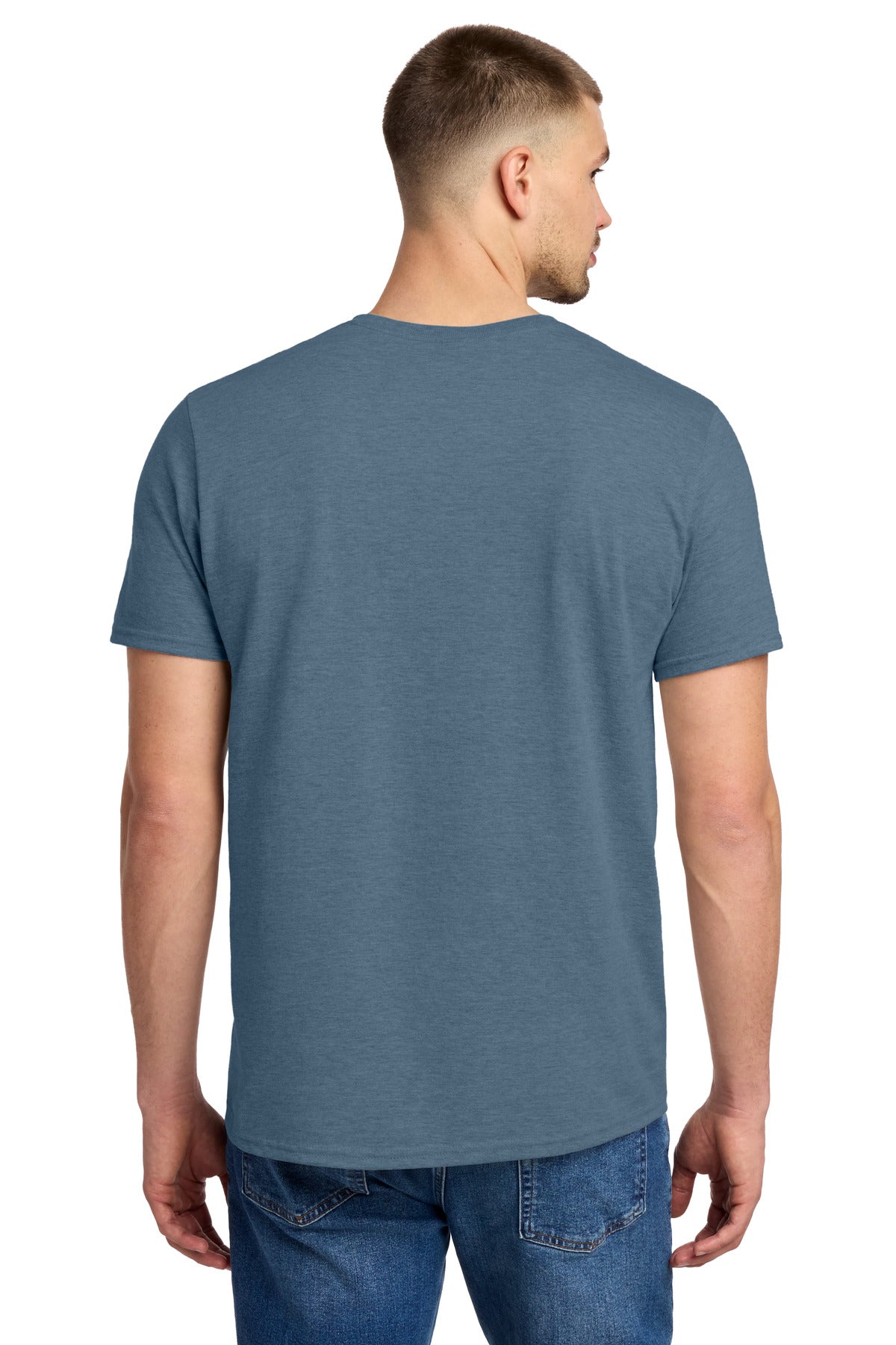 DenimHthr Jerzees Premium Blend Ring Spun T-Shirt 560M