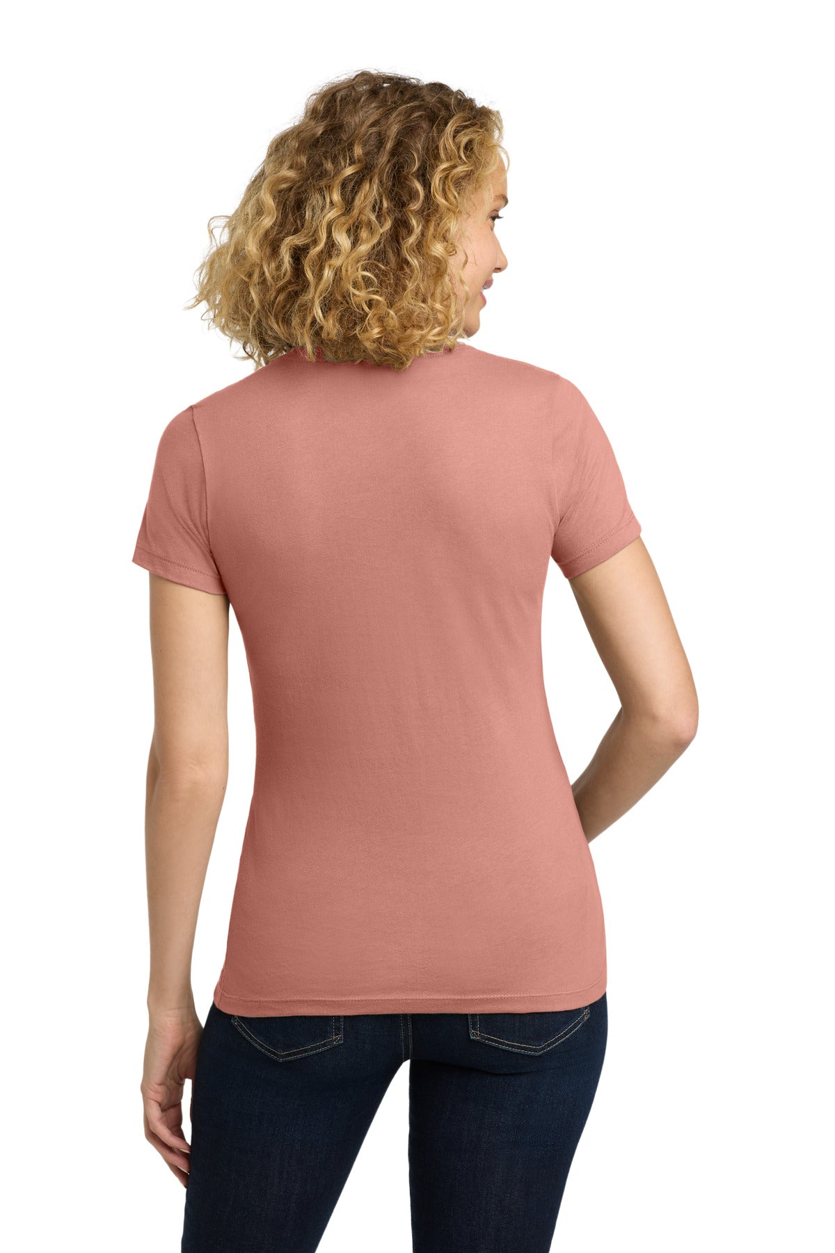 DesertPink Next Level Apparel Women's Cotton Tee. NL3900
