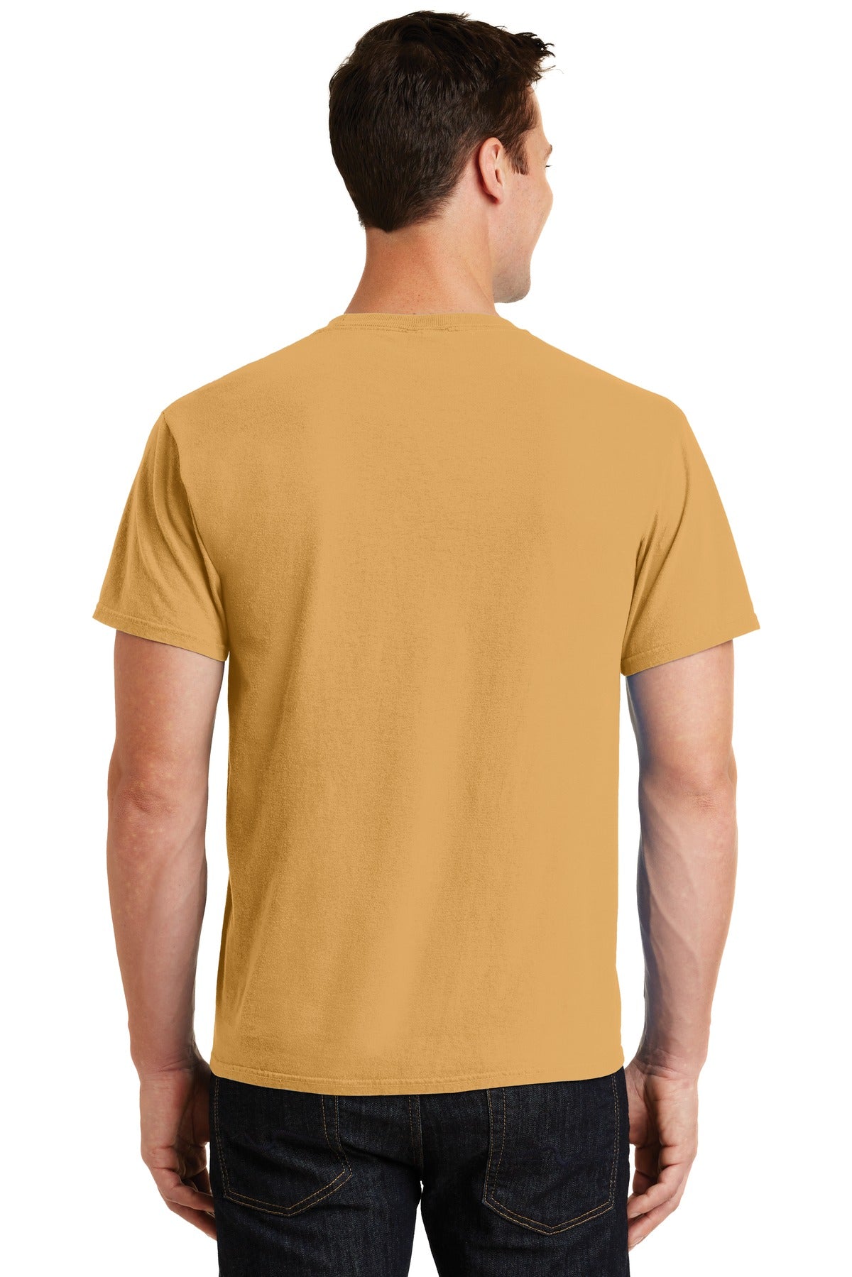 Dijon Port & Co Beach Wash Garment-Dyed Tee. PC099