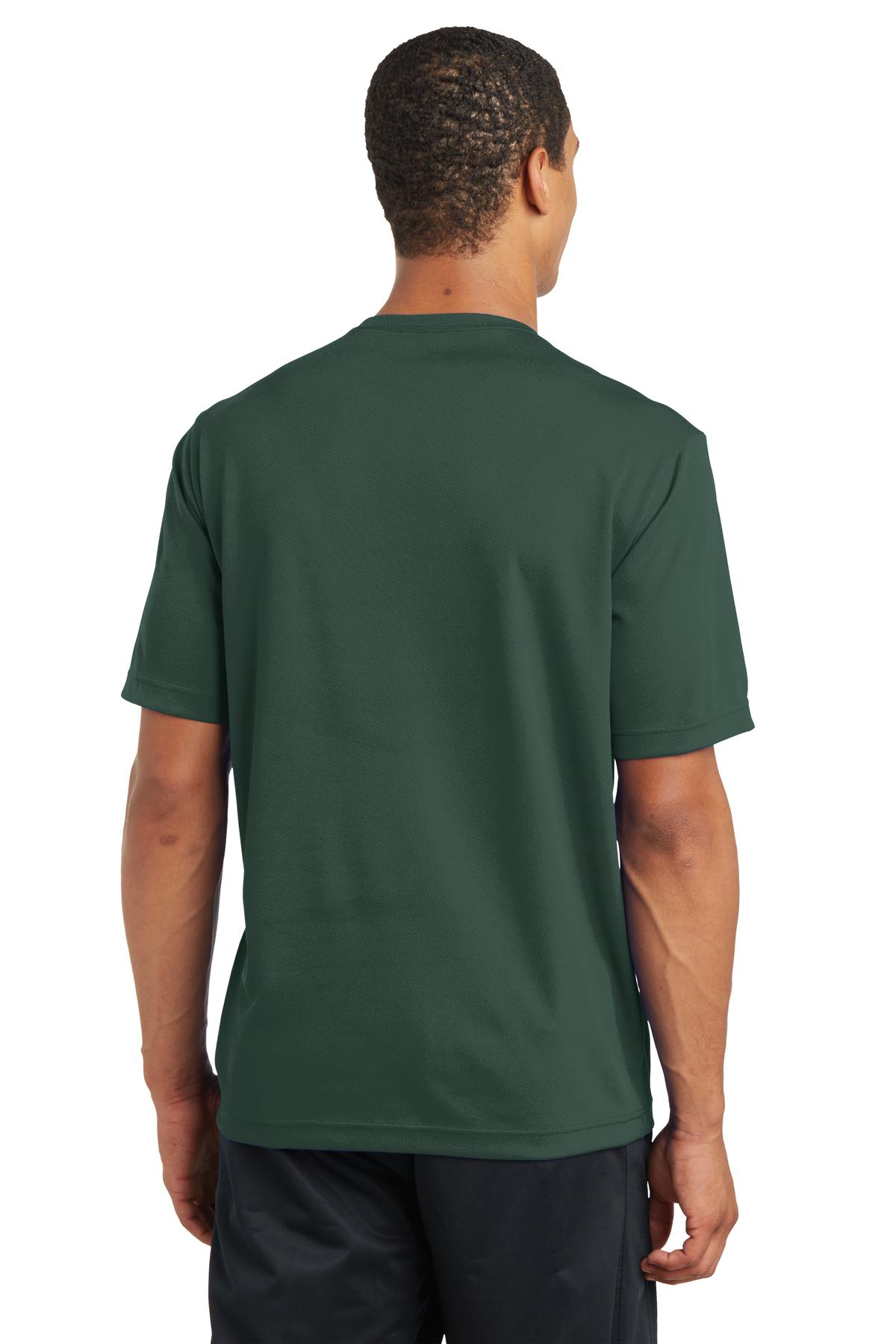 Dk Forest Grn Sport-Tek PosiCharge RacerMesh Tee. ST340