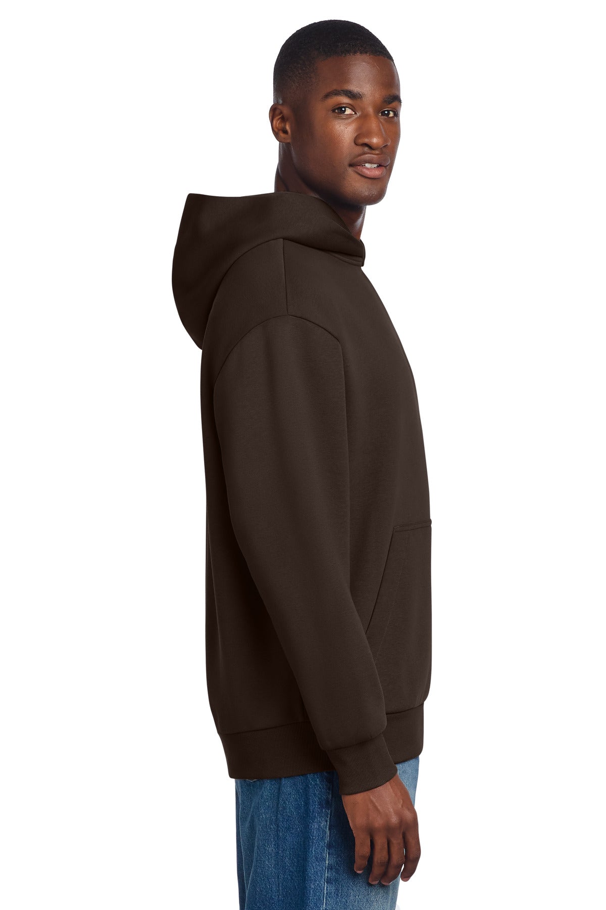 DkChocBrn District V.I.T. Heavyweight Fleece Hoodie DT6150