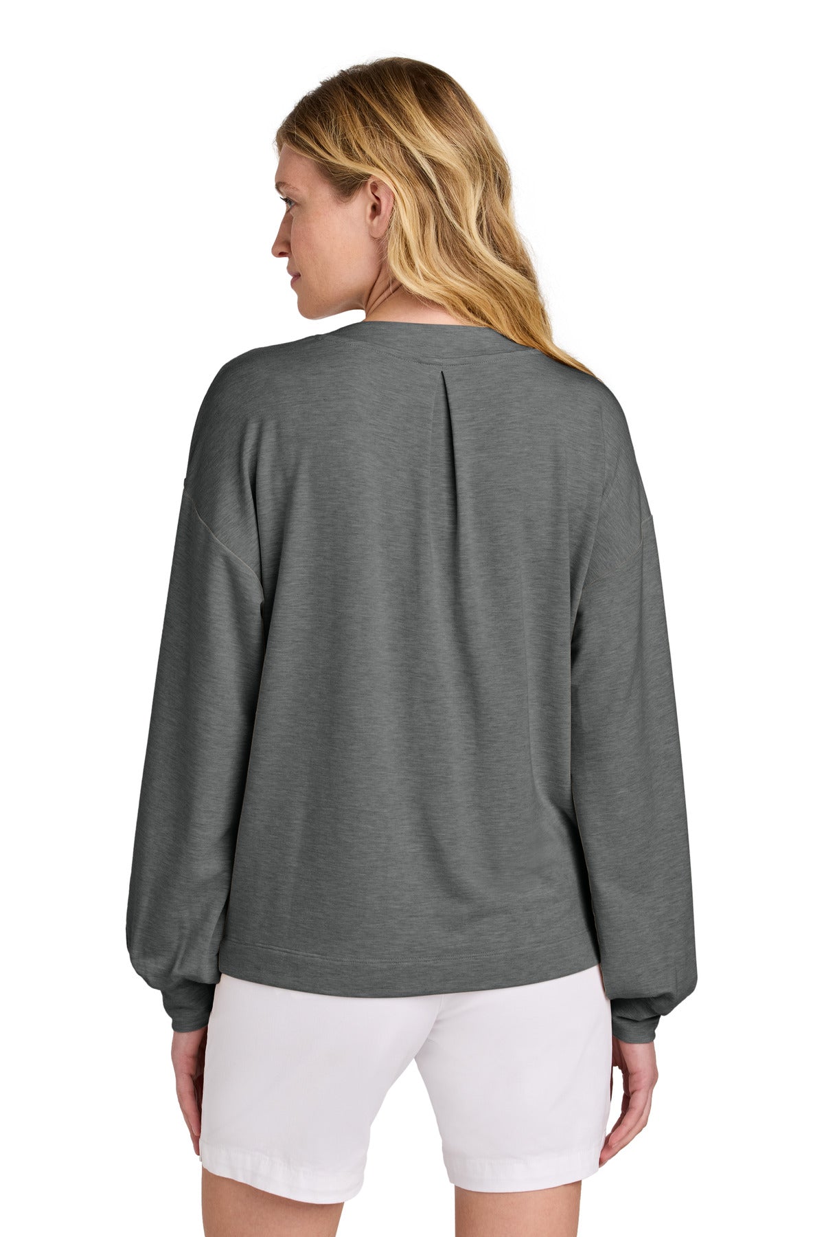 DkGyHthr TravisMathew Women's Long Weekend V-Neck TM1LD009