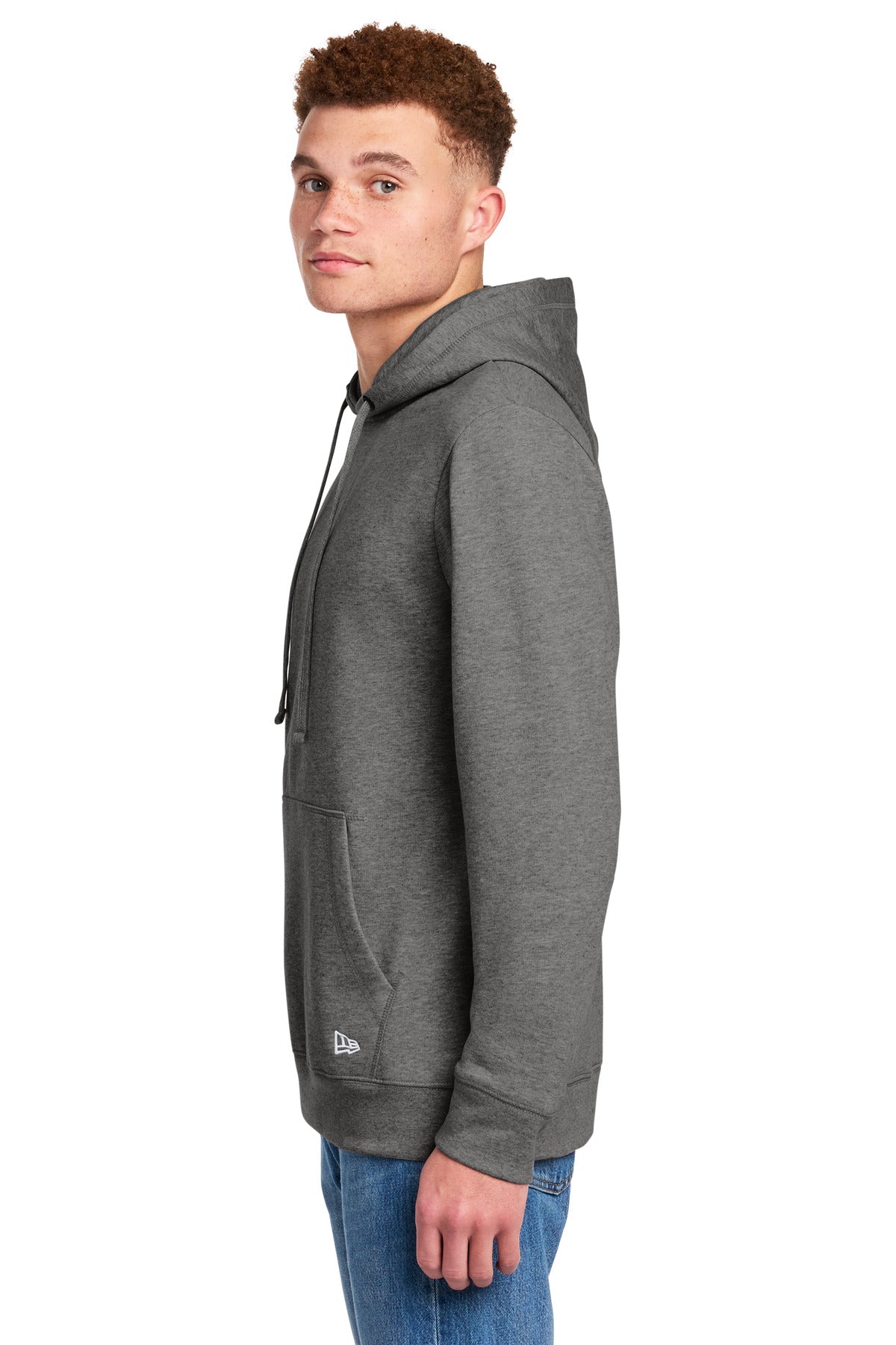 DkHtGry New Era Comeback Fleece Pullover Hoodie NEA550
