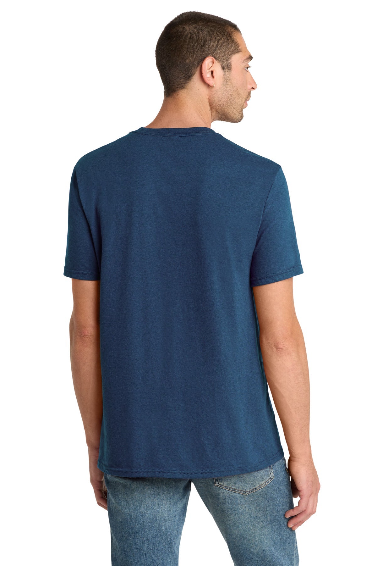 Dp Royal Fleck District Perfect Blend CVC Tee. DM108