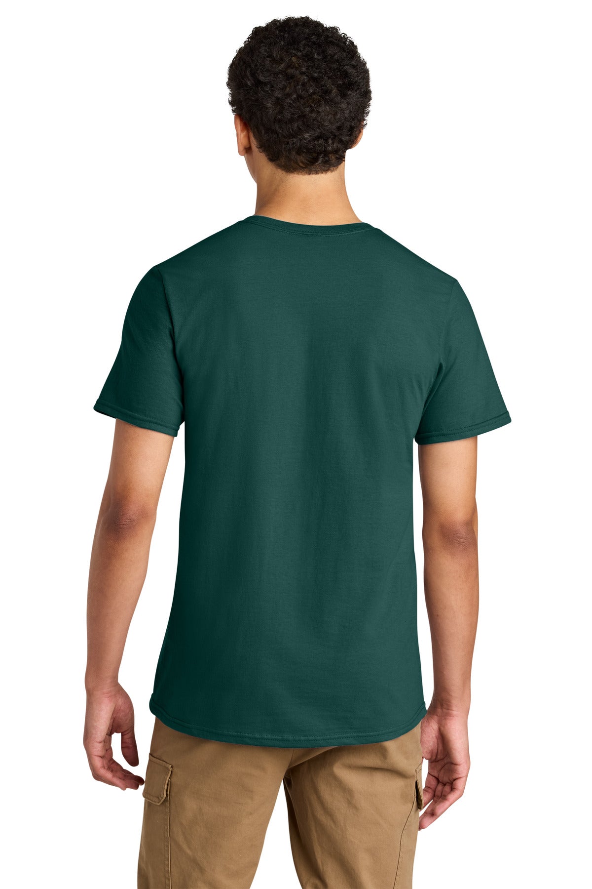DpEmerald Jerzees Unisex Premium Combed Ring Spun Cotton Tee 570M