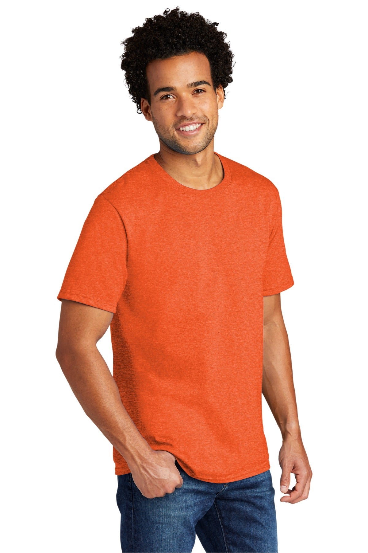 DpOrHthr Port & Co Tri-Blend Tee. PC330