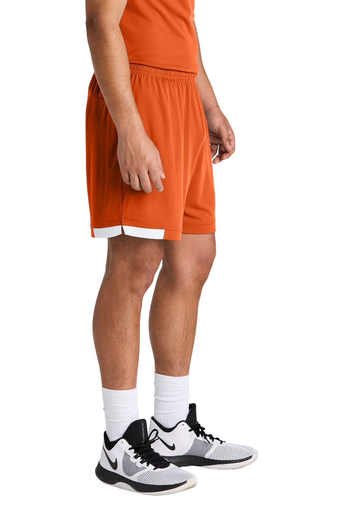 DpOr/White Sport-Tek Club 7" Short ST442