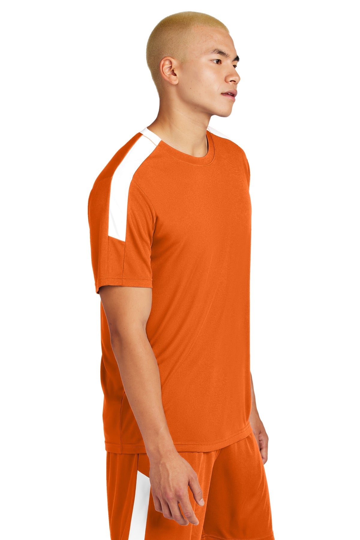 DpOr/White Sport-Tek Competitor United Crew ST100