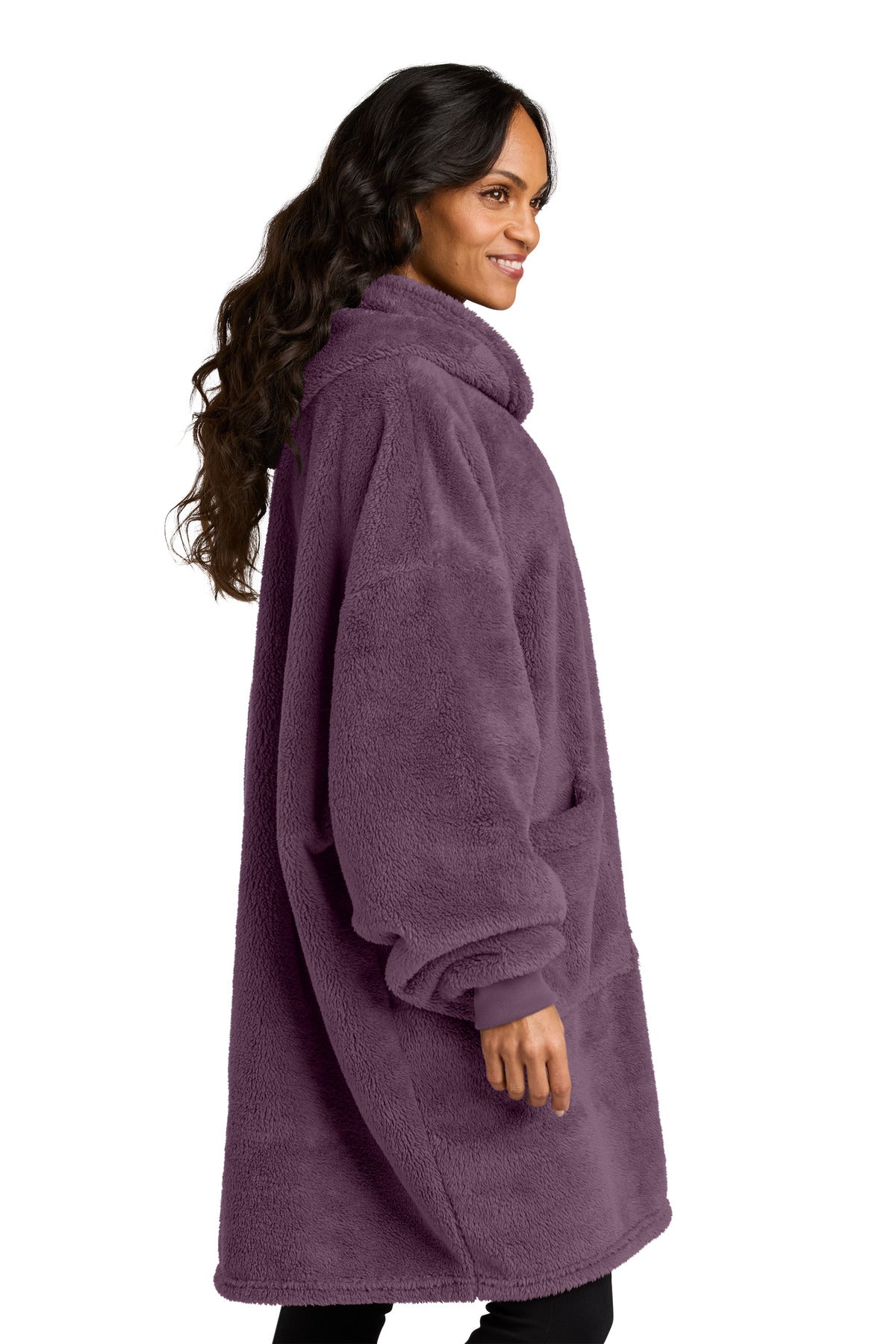 DpPrplMist Port Authority Plush Poncho BP42