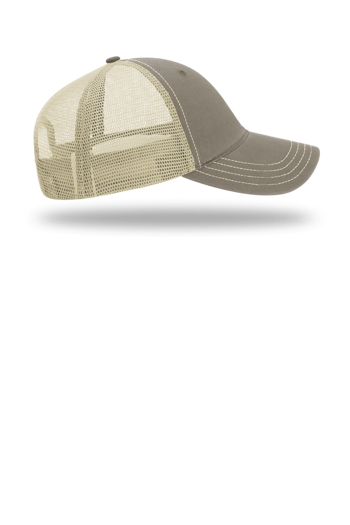 Drftwd/Khk Richardson Garment Washed Trucker 111