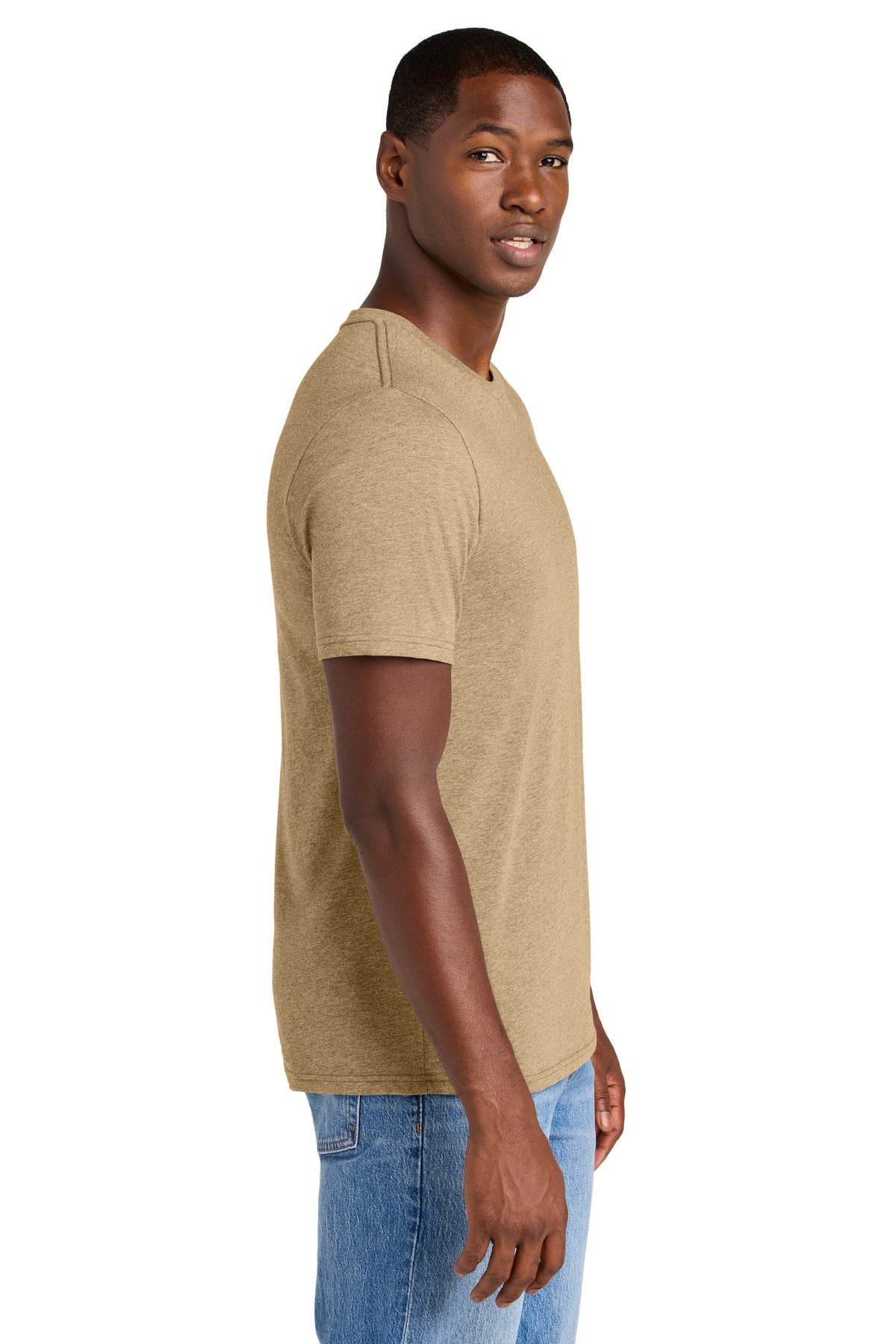 DuneHthr District Perfect Weight CVC Tee DT184