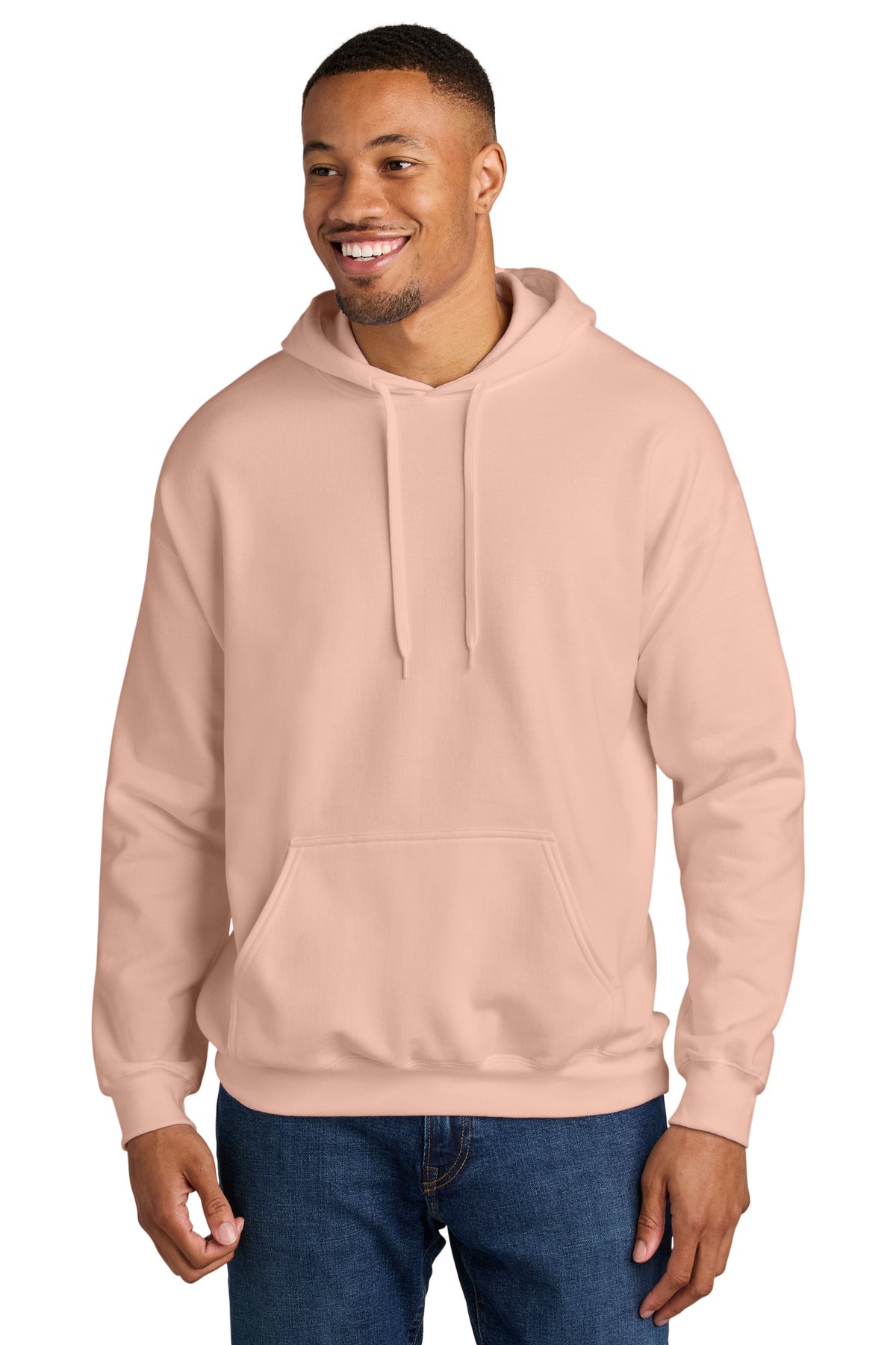 DustyRose Gildan Softstyle Midweight Pullover Hooded Sweatshirt SF500