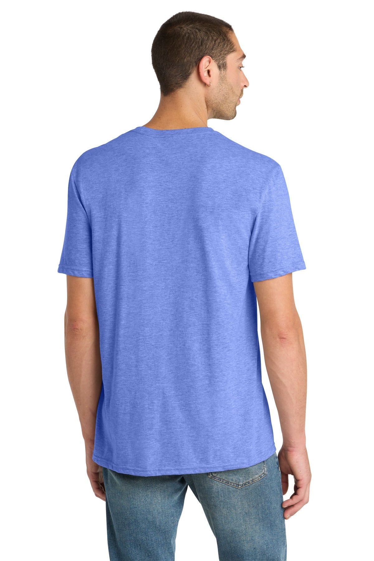 ElecPrplHt District Perfect Blend CVC Tee. DM108