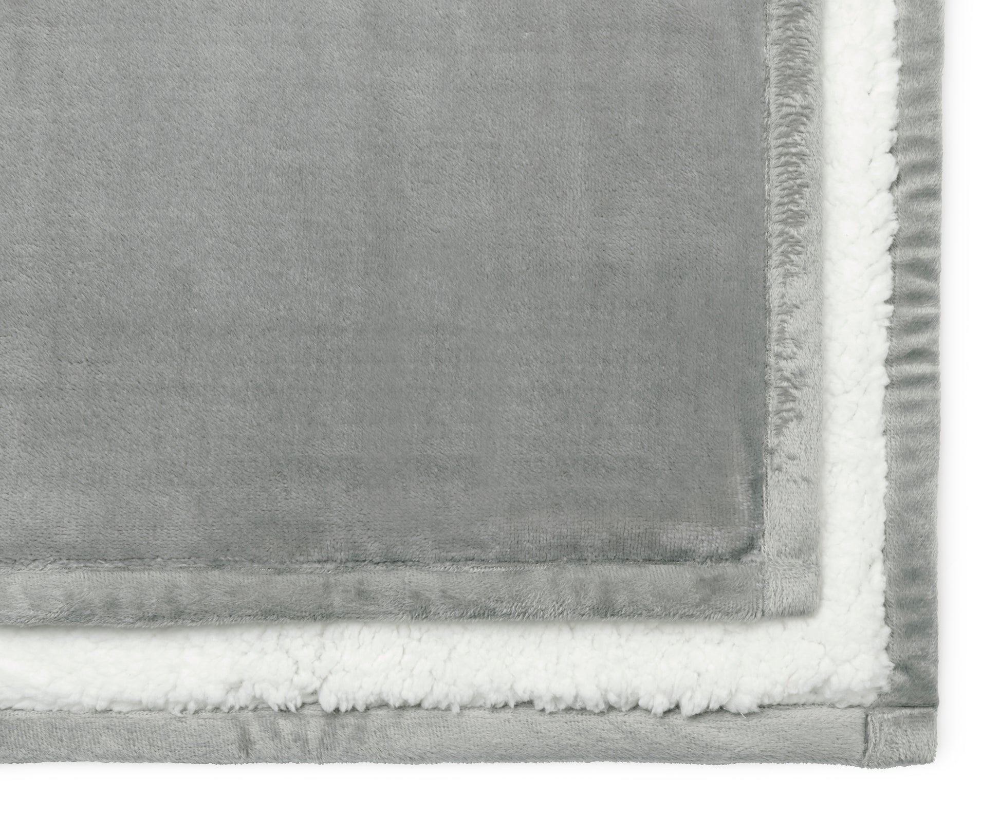 Elephant Minkie Sherpa Baby Blanket plain