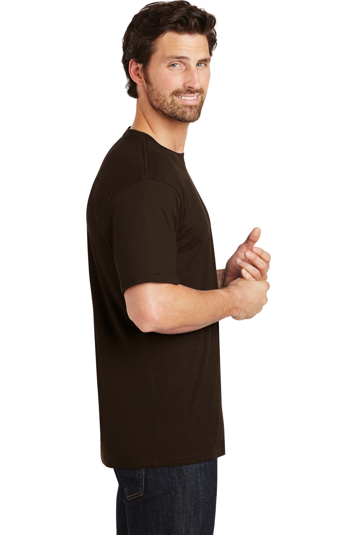 Espresso District Perfect Weight Tee. DT104