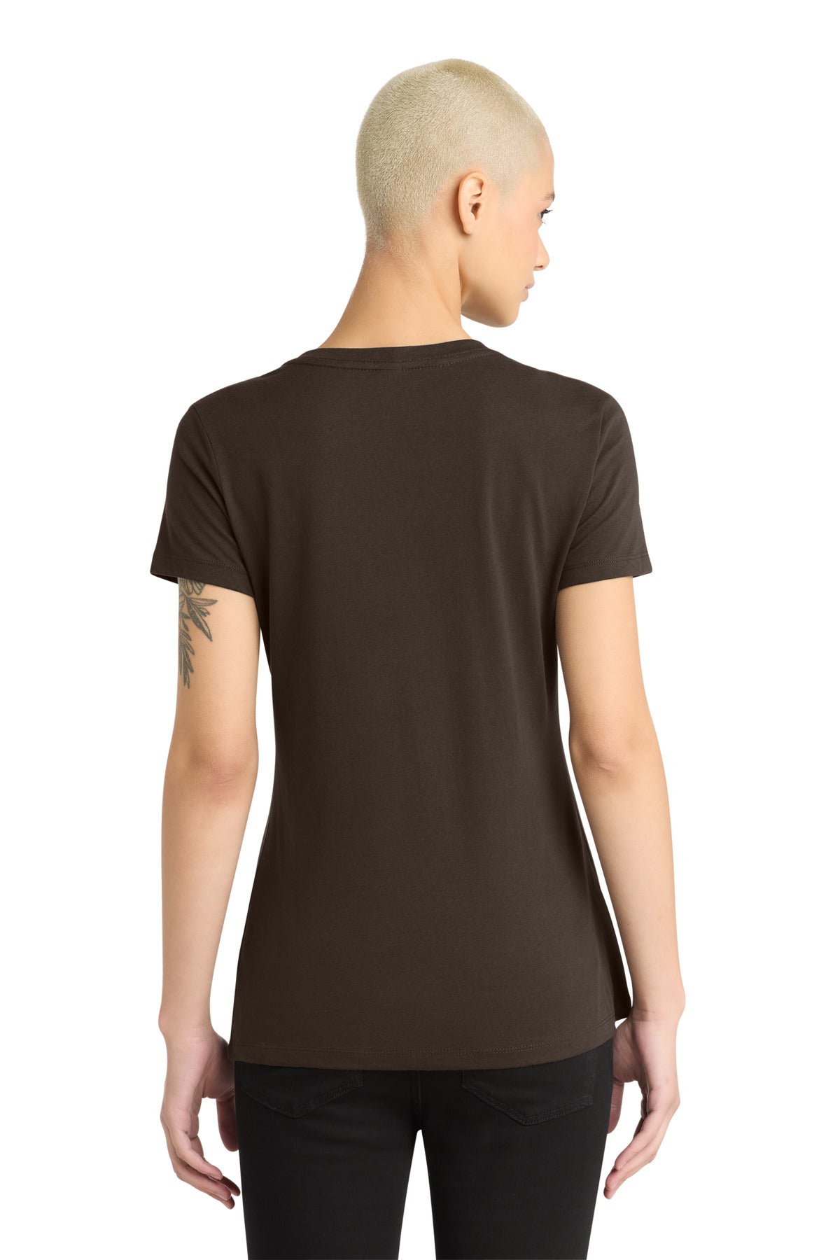 Espresso District - Women's Perfect Weight V-Neck Tee. DM1170L