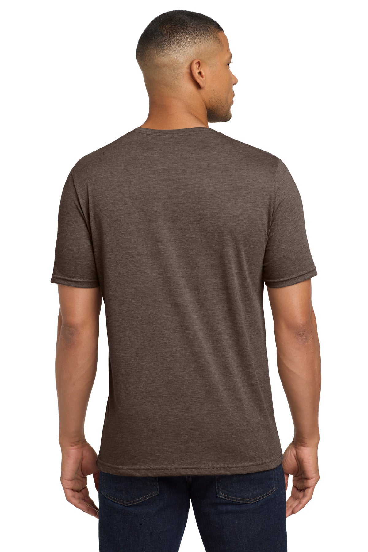 Espresso Next Level Apparel Adult Poly/Cotton Tee. NL6200