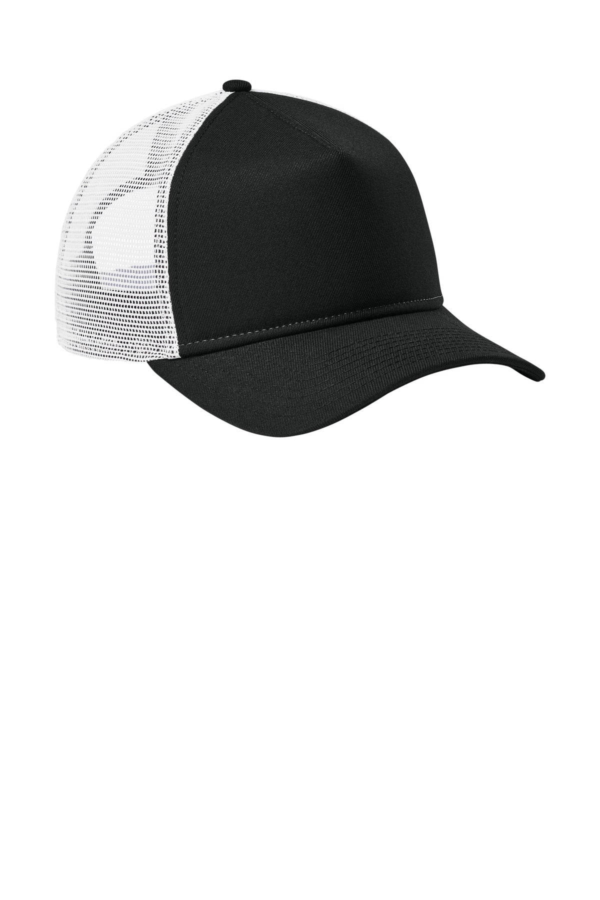 FlagBk/Wht New Era A-Frame Snapback Mesh Back Cap NE212