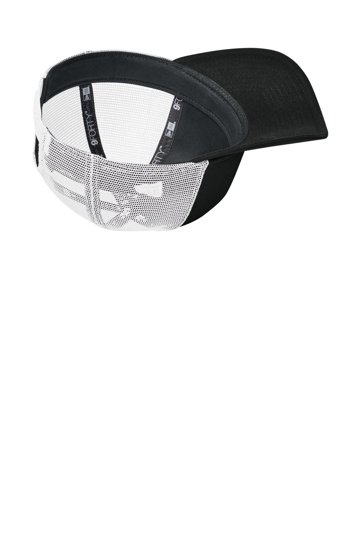 FlagBk/Wht New Era A-Frame Snapback Mesh Back Cap NE212