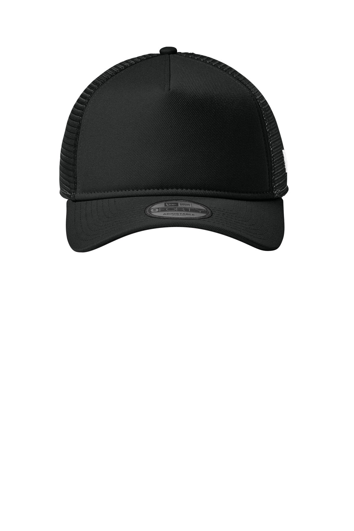 FlagBlk/Bk New Era A-Frame Snapback Mesh Back Cap NE212