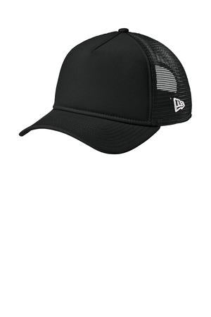 FlgW/Bk/Bk New Era A-Frame Snapback Mesh Back Cap NE212