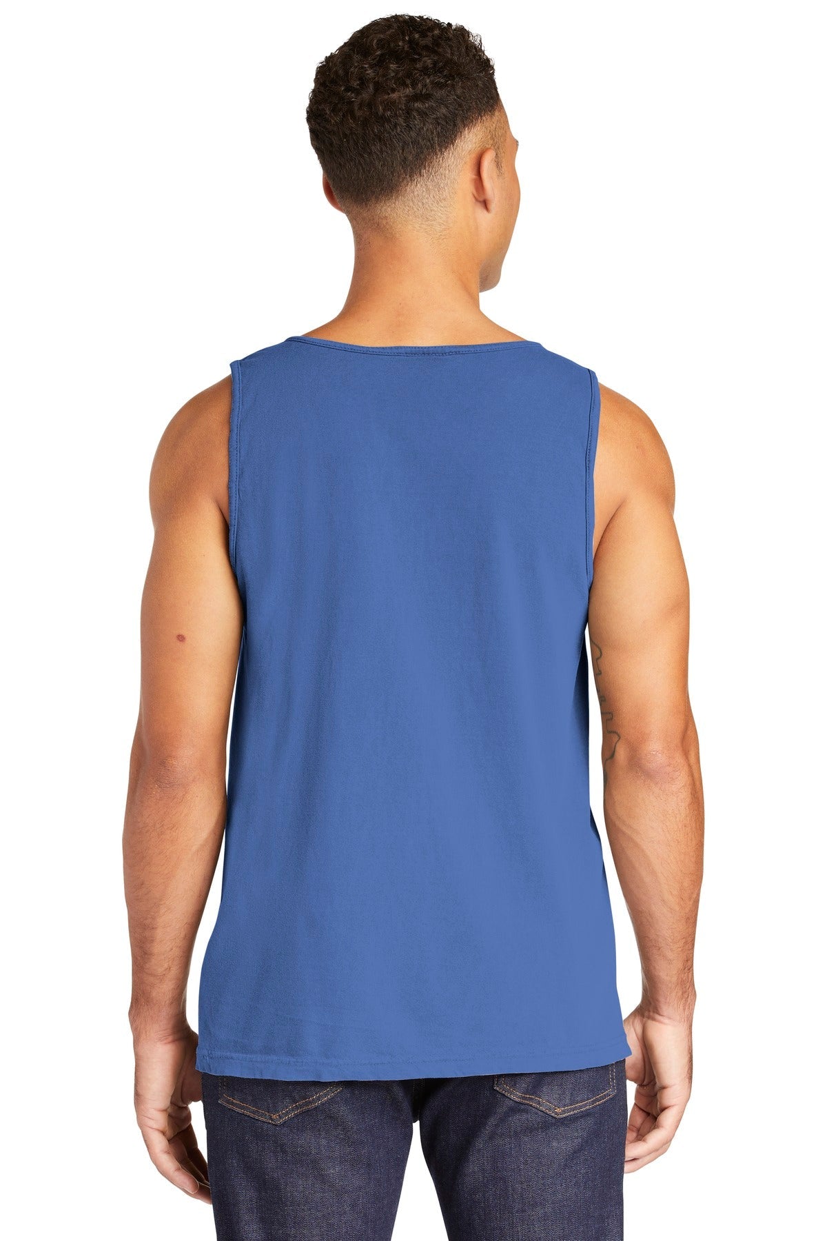 Flo Blue COMFORT COLORS Heavyweight Ring Spun Tank Top. 9360