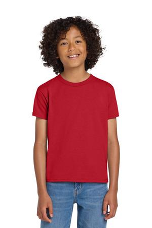 Forest Gildan Youth DryBlend 50 Cotton/50 Poly T-Shirt. 8000B
