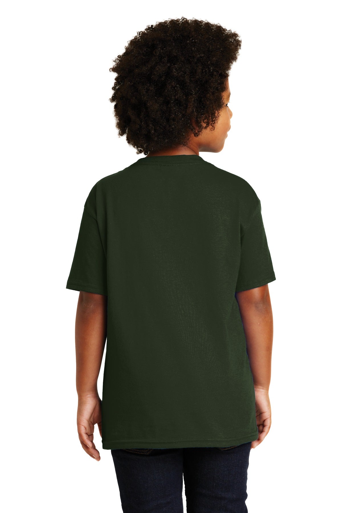 Forest Gildan - Youth Ultra Cotton 100% US Cotton T-Shirt. 2000B