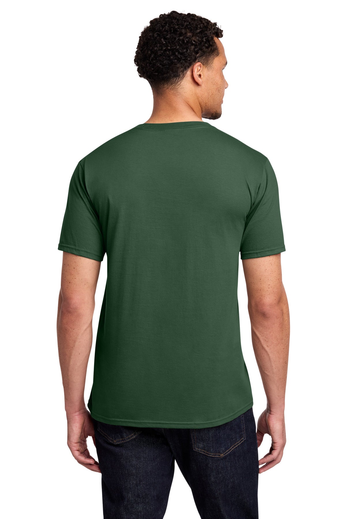 Forest Green Port & Co Fan Favorite Tee. PC450