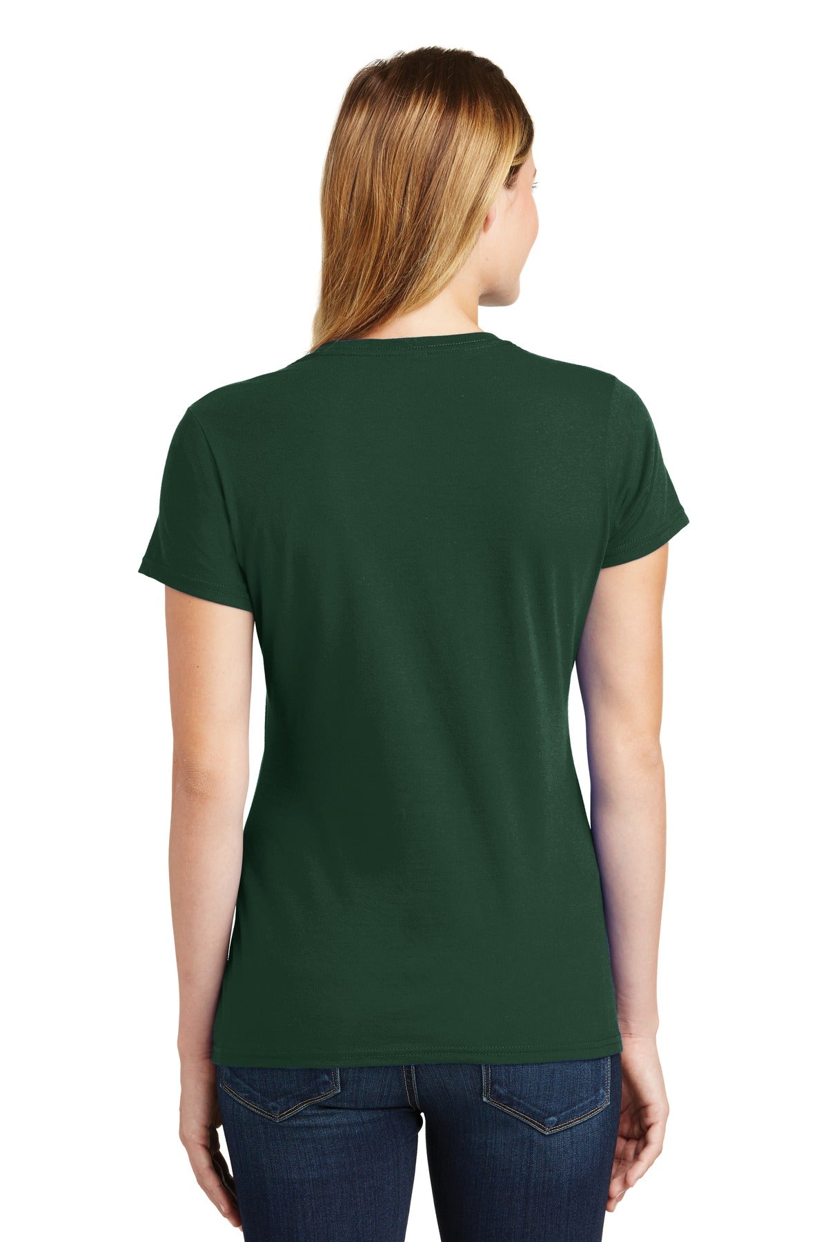 Forest Green Port & Co Women's Fan Favorite Tee. LPC450