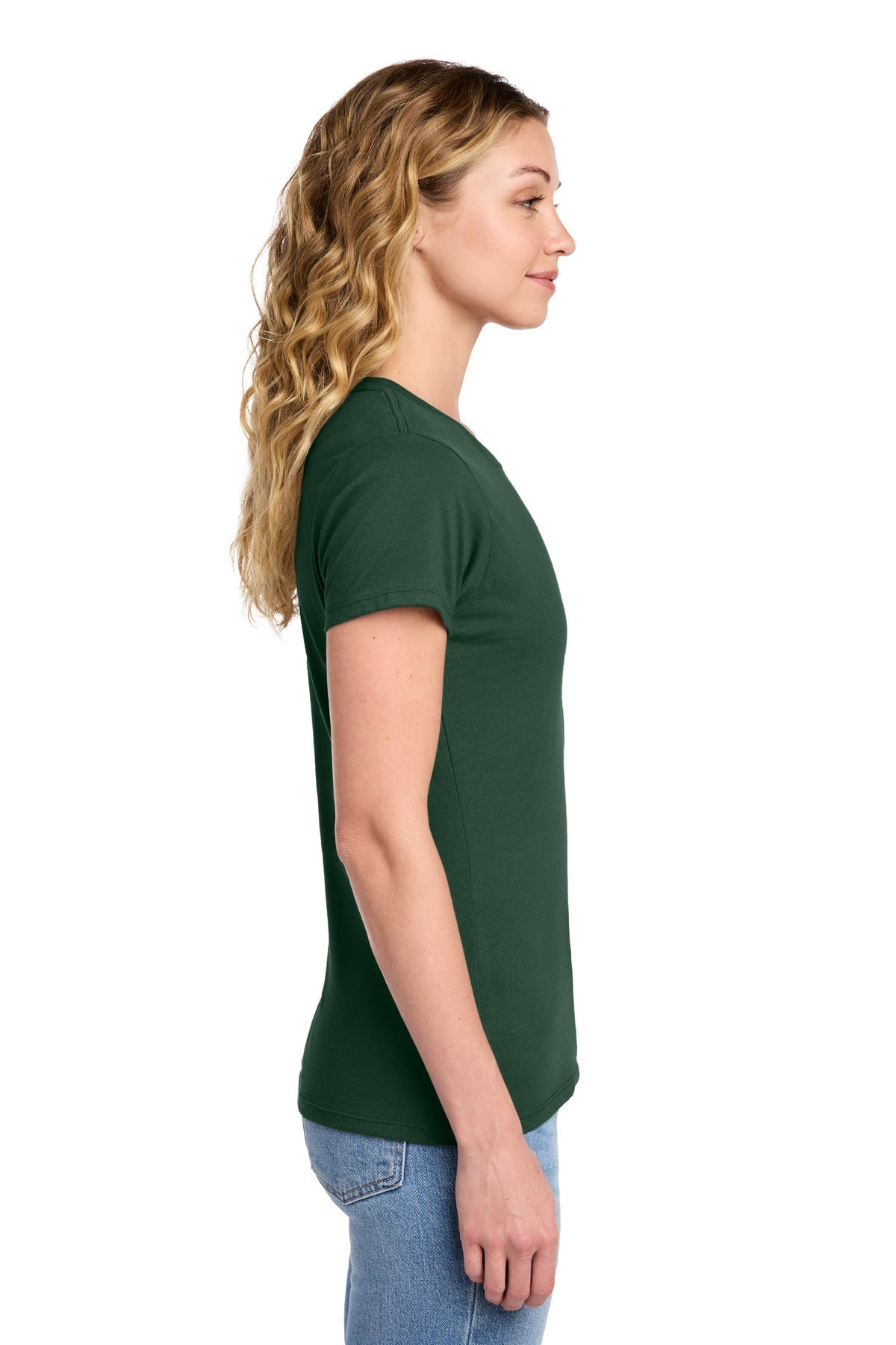 Forest Green Port & Co Women's Fan Favorite Tee. LPC450