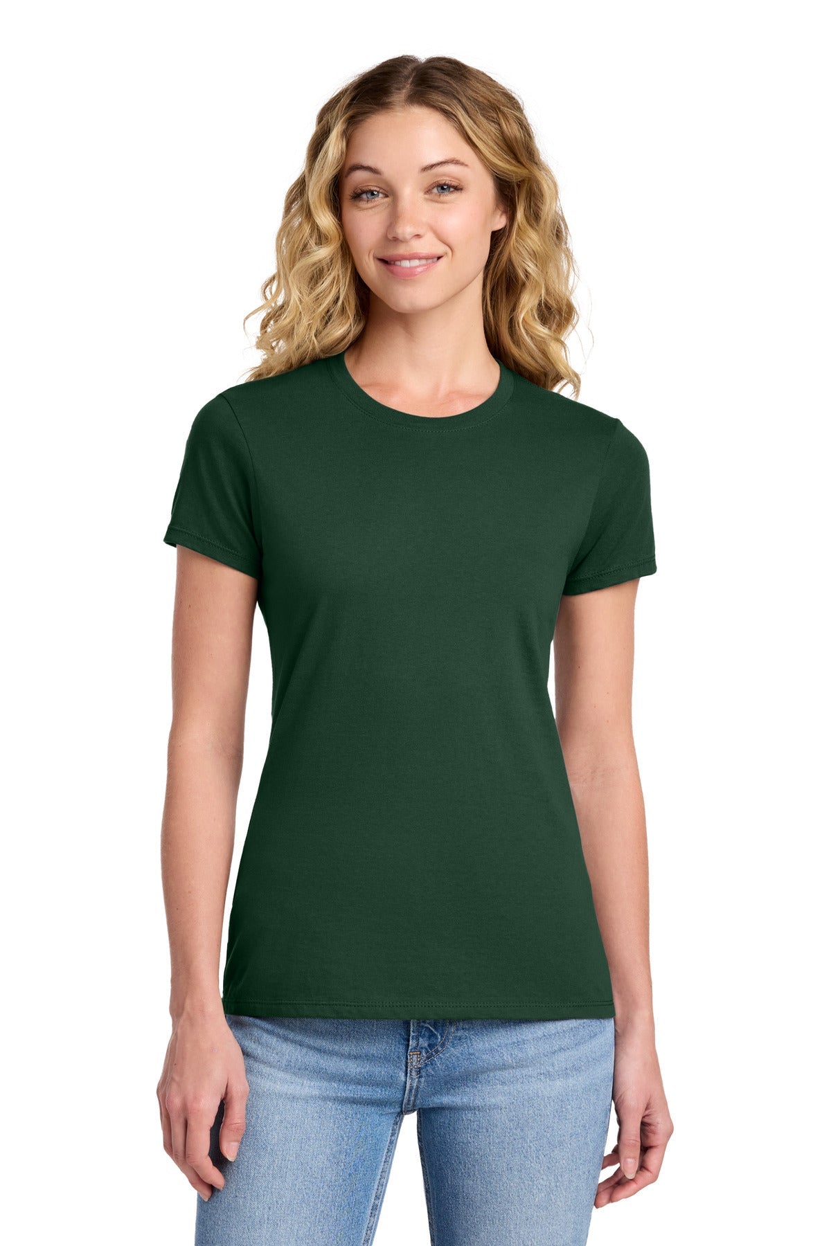 Forest Green Port & Co Women's Fan Favorite Tee. LPC450