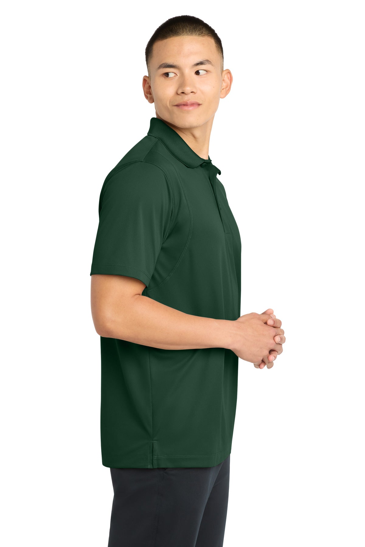 Forest Green Sport-Tek Micropique Sport-Wick Polo. ST650