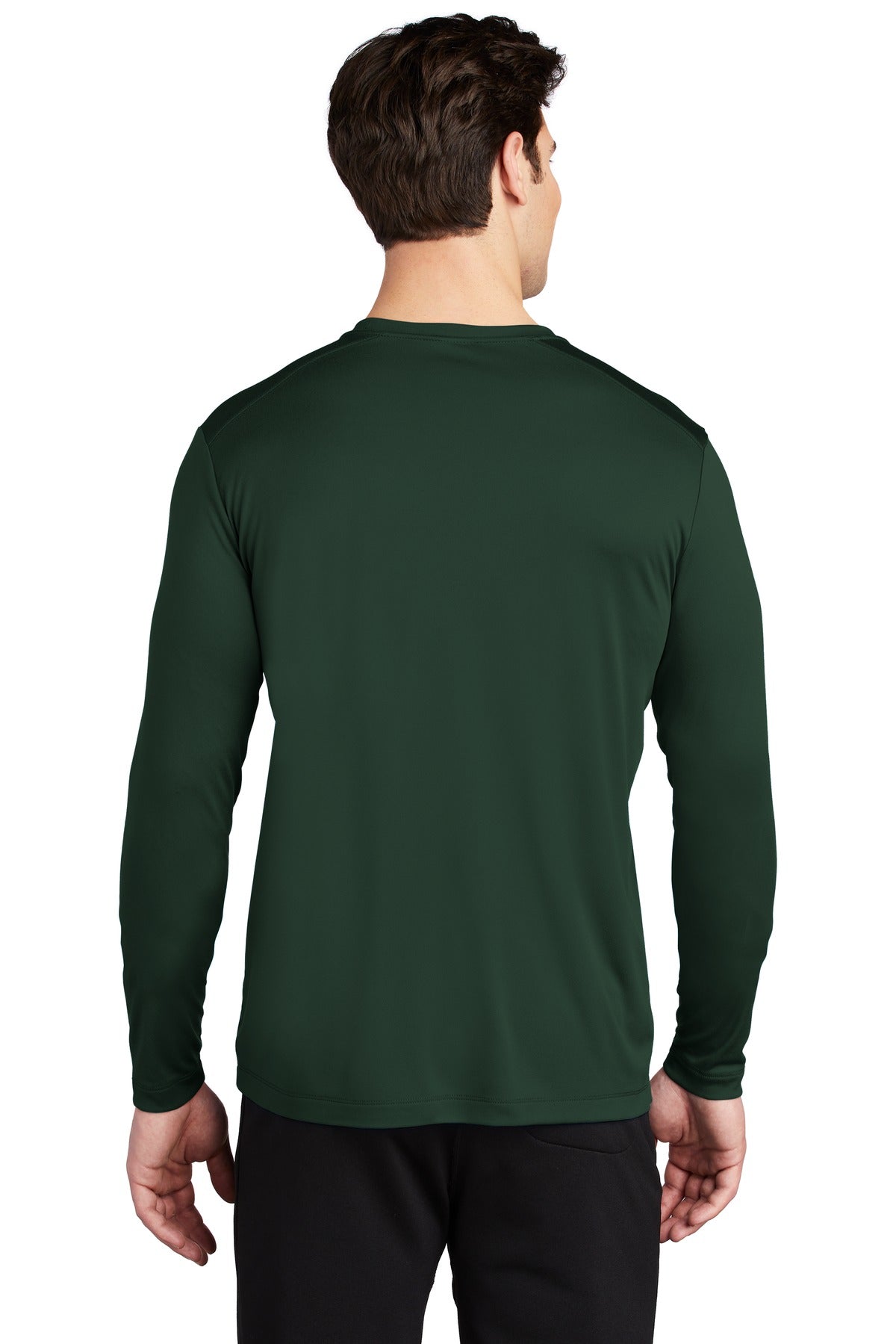 Forest Green Sport-Tek Posi-UV Pro Long Sleeve Tee. ST420LS