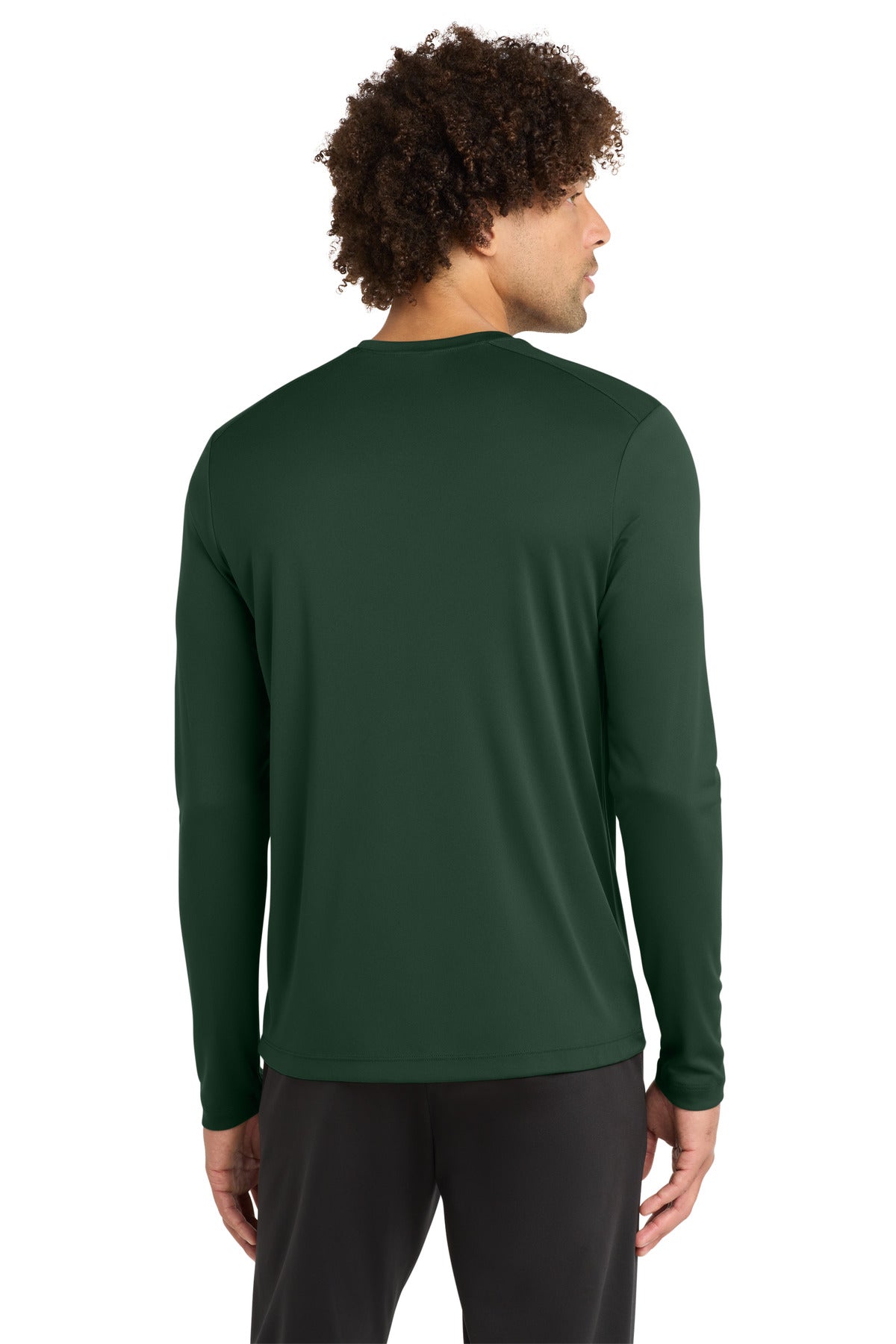 Forest Green Sport-Tek Posi-UV Pro Long Sleeve Tee. ST420LS