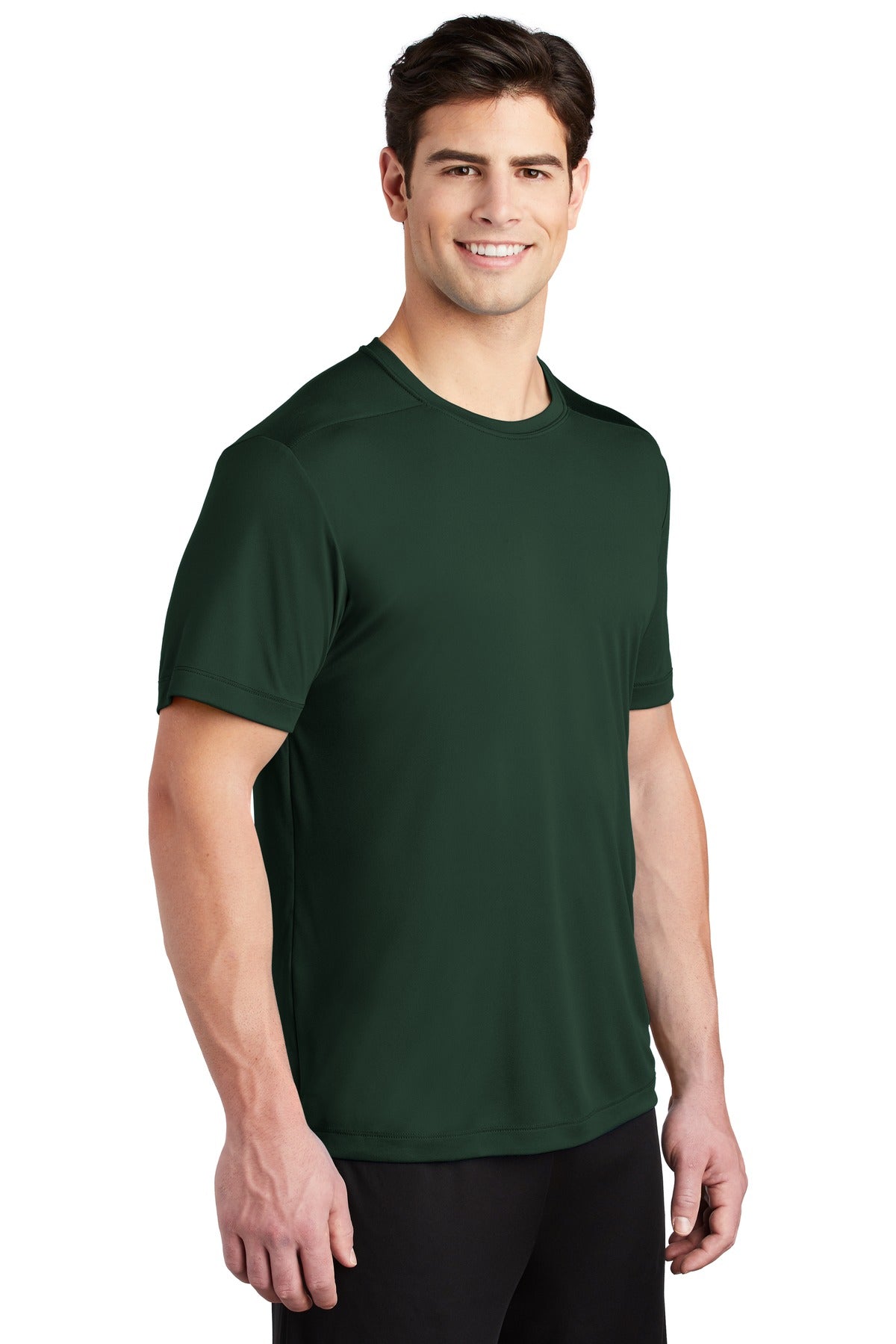 Forest Green Sport-Tek Posi-UV Pro Tee. ST420