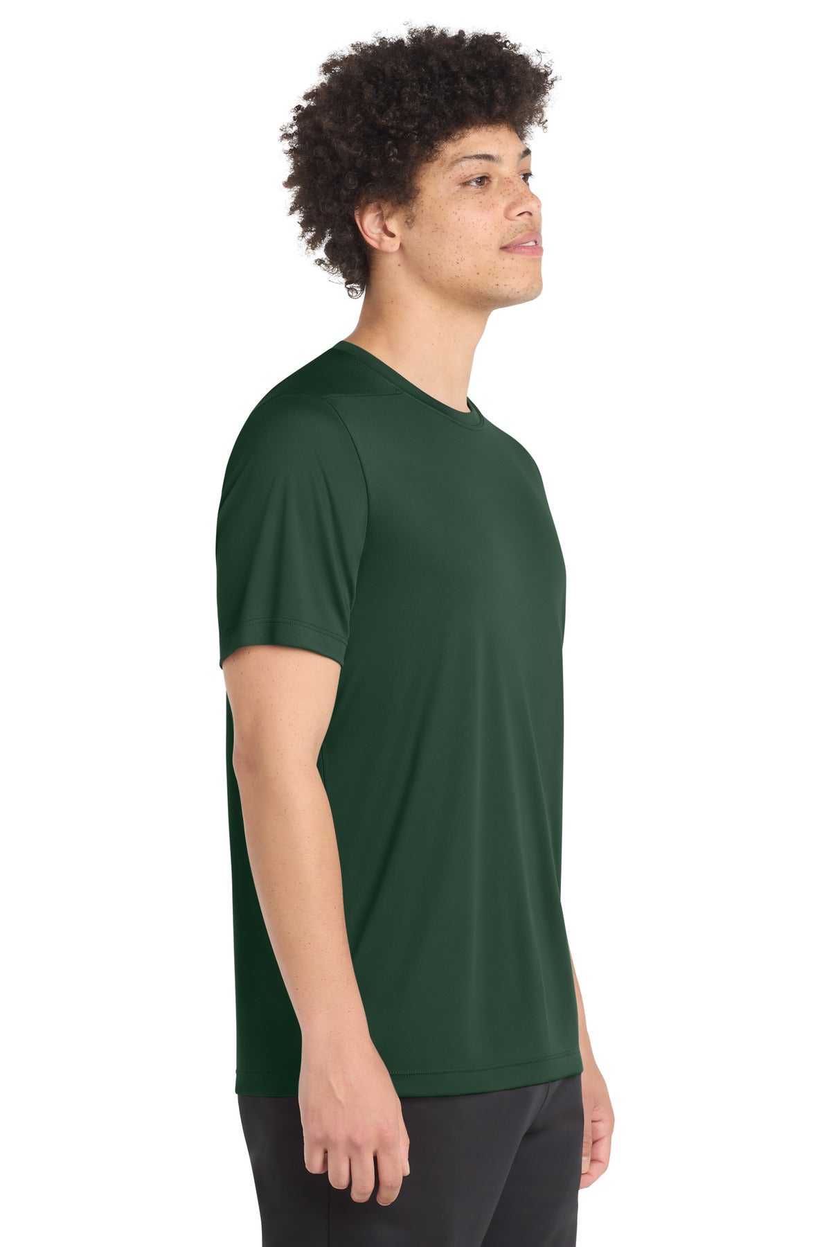 Forest Green Sport-Tek Posi-UV Pro Tee. ST420