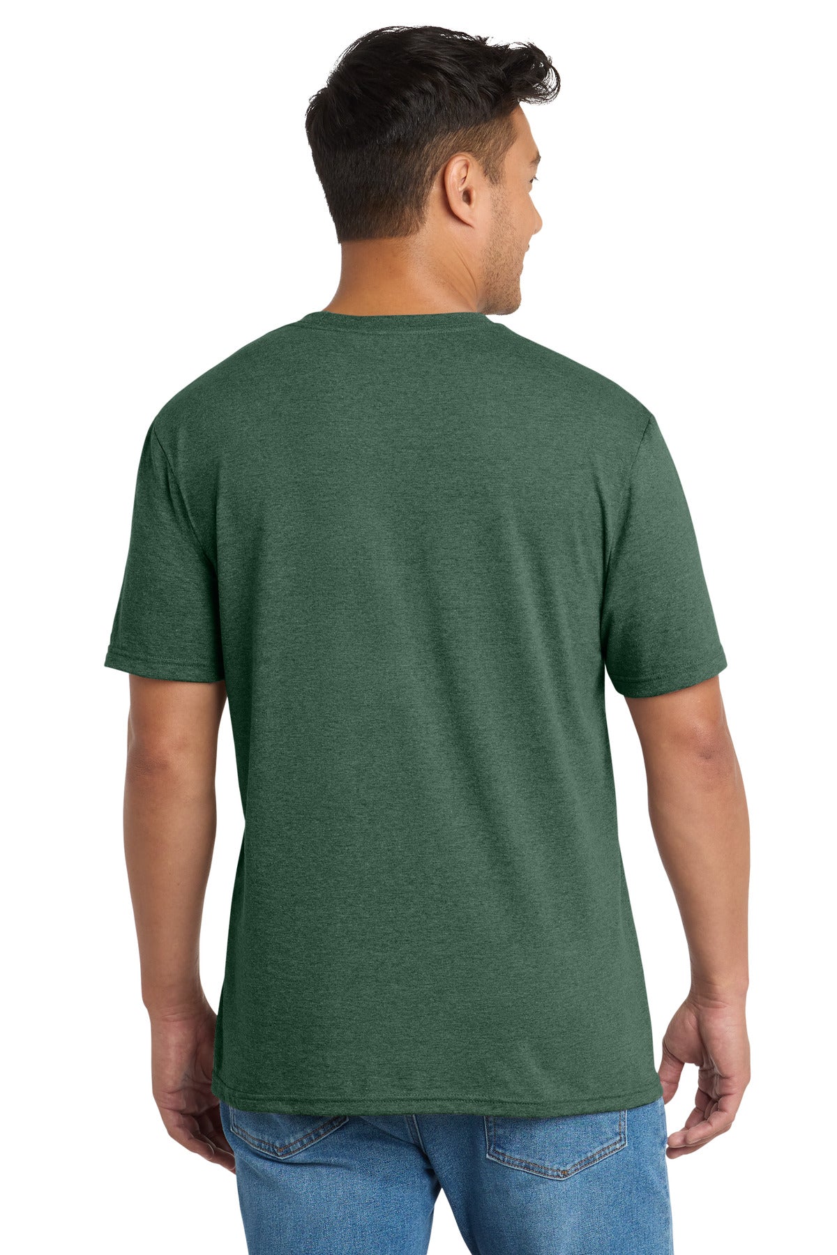 ForestGnHt Port & Co Tri-Blend Tee. PC330