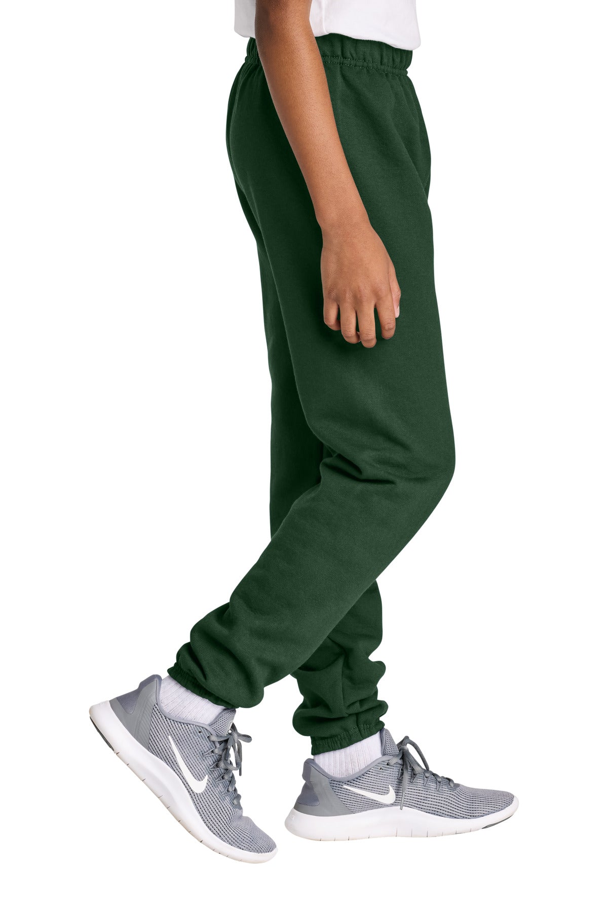 ForestGrn Jerzees Youth NuBlend Sweatpant 973B