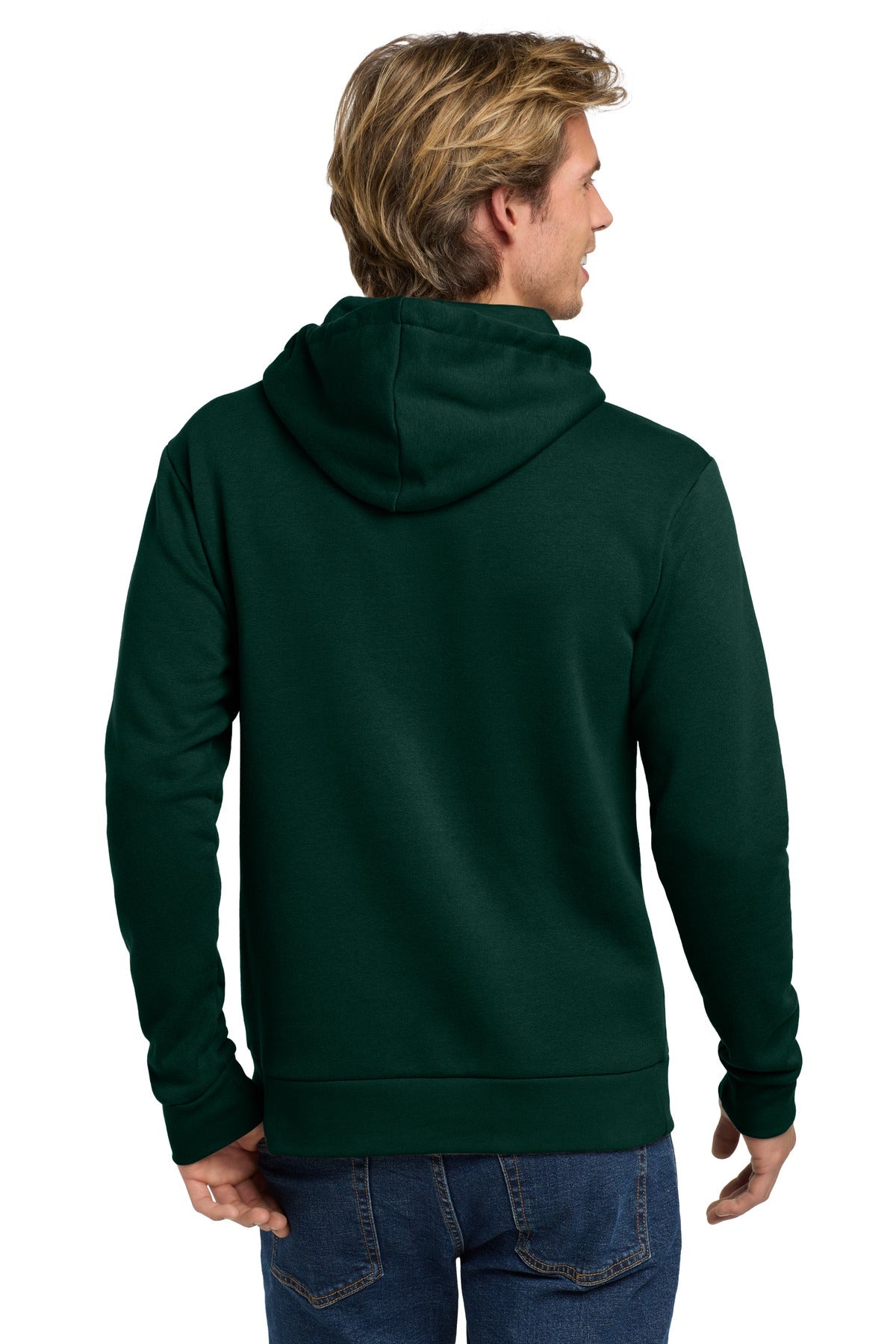 ForestGrn Next Level Apparel Adult Santa Barbara Pullover Hoodie. NL9303