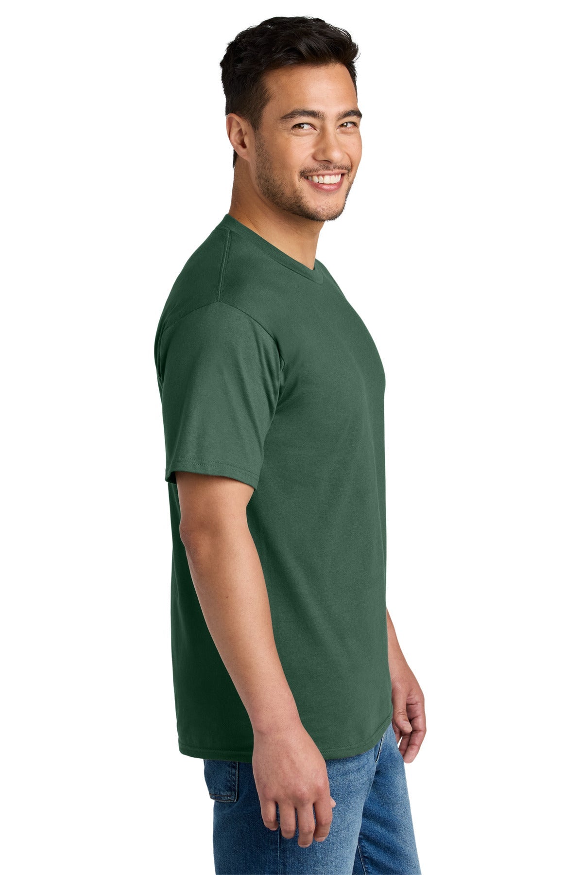 ForestGrn Port & Co CVC Tee PC340