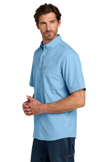 FreshWtrBl Carhartt Force Sun Defender Short Sleeve Shirt CT107107