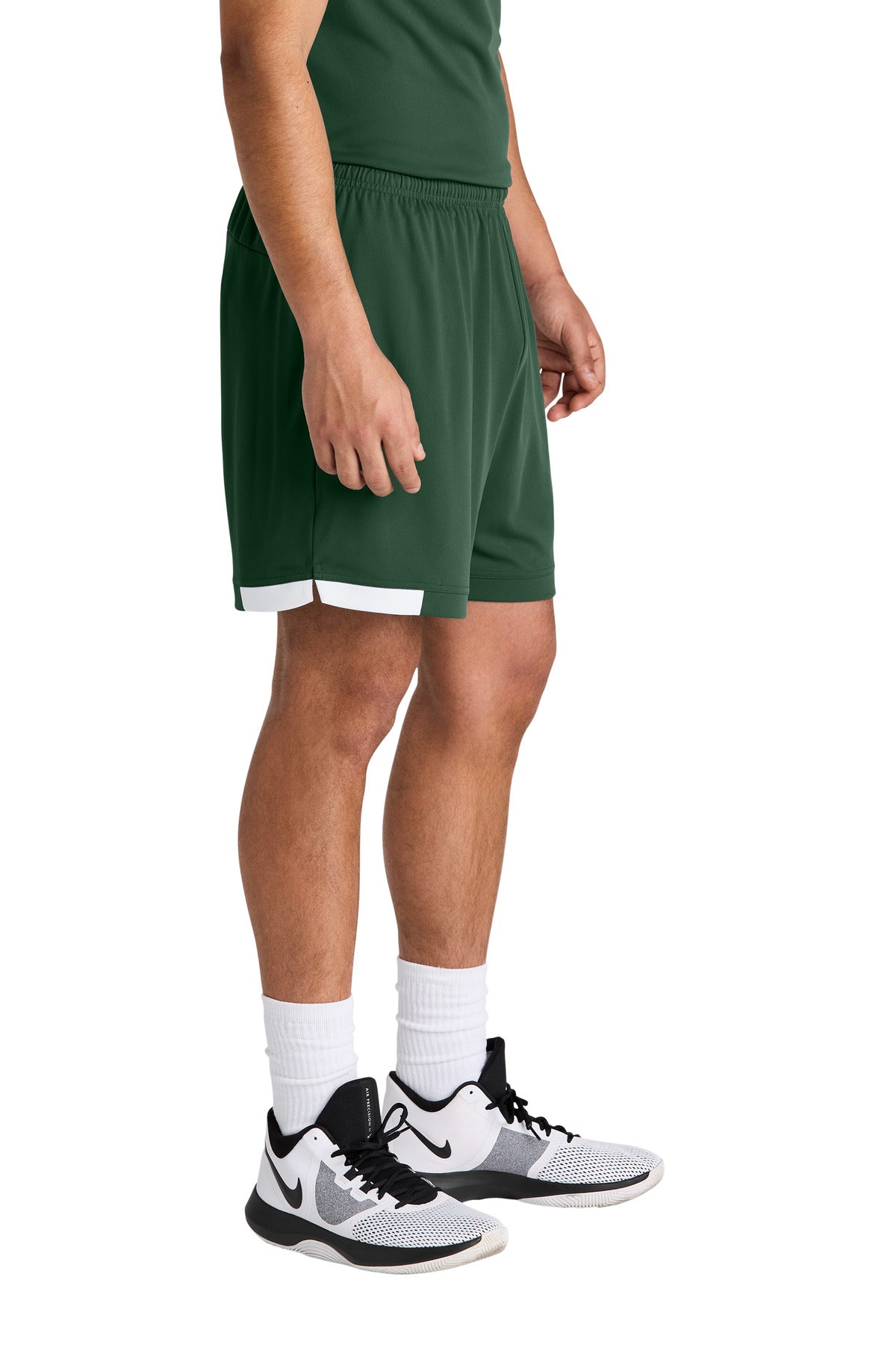 FrGn/White Sport-Tek Club 7" Short ST442